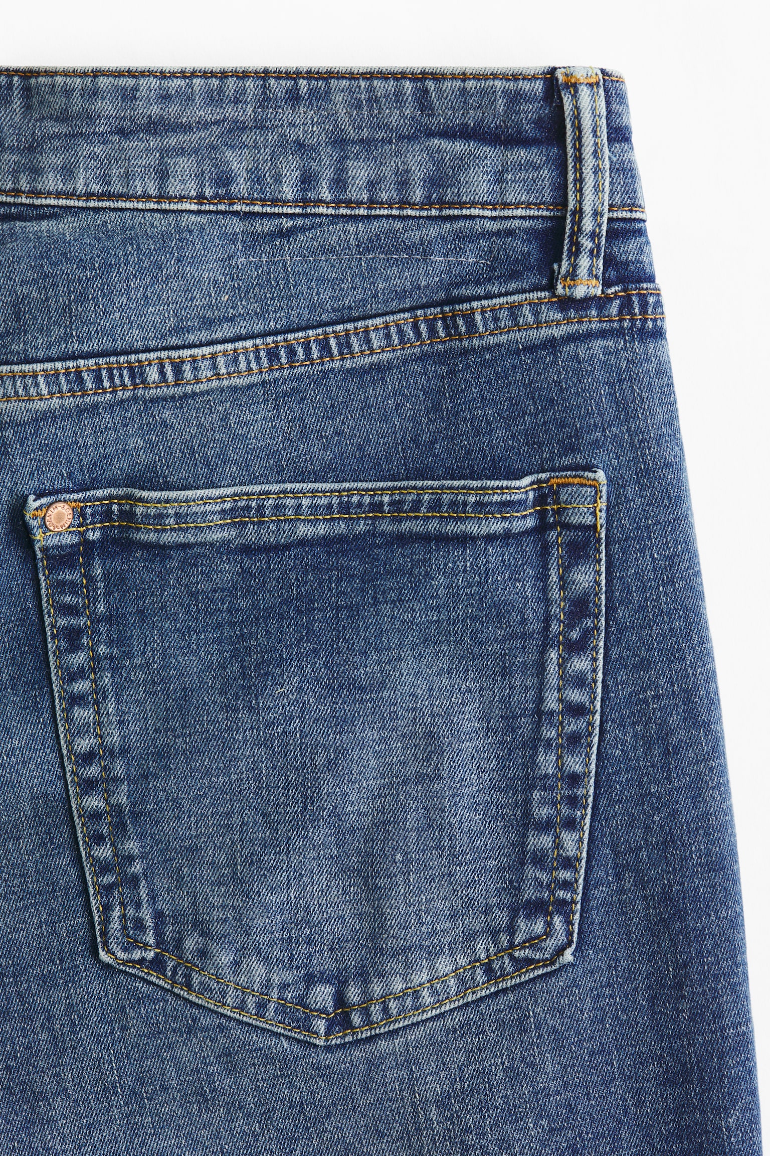 Tapered Regular Jeans - Blu denim/Blu denim scuro - 3