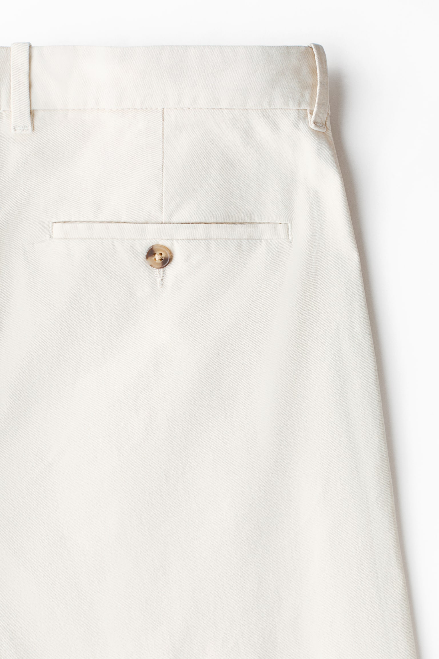 Slim Fit Cotton chinos - Light beige - 6