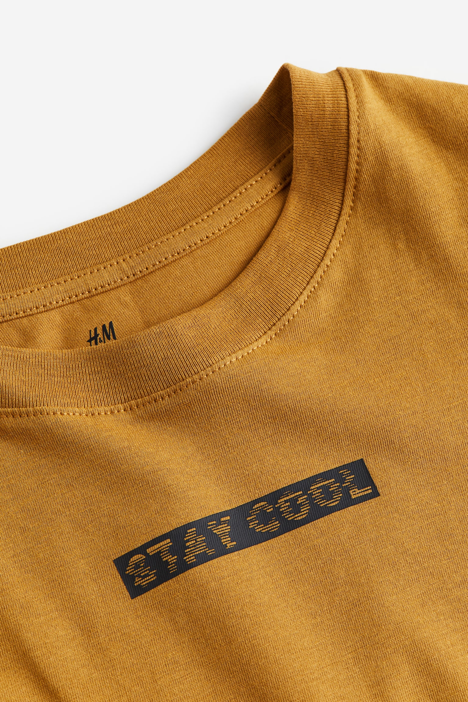 Áo thun cotton - Màu nâu nhạt/Stay Cool/Màu xám đốm/Màu xanh tím than/Màu đen/Màu trắng - 2