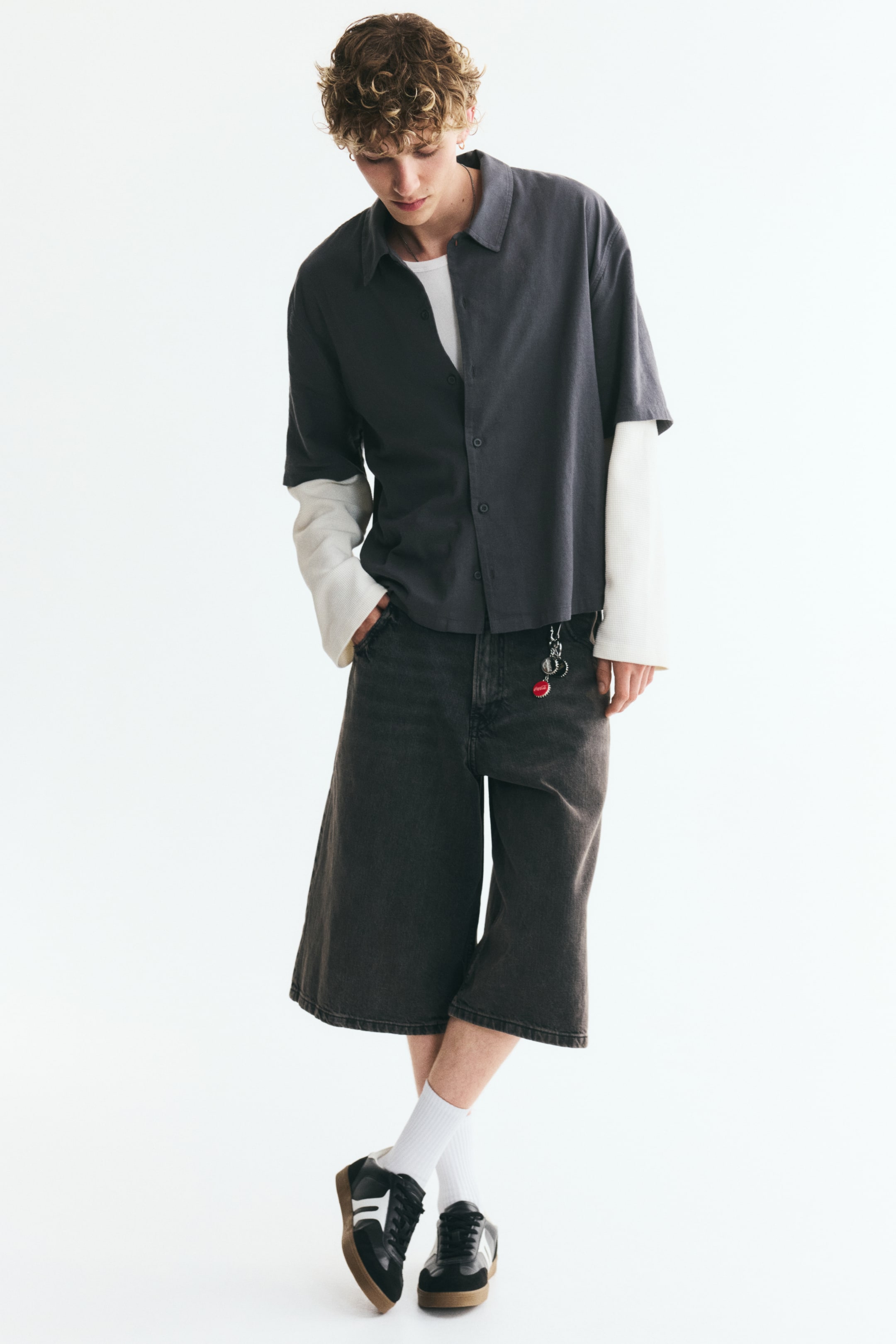 Relaxed-Fit Layered Shirt