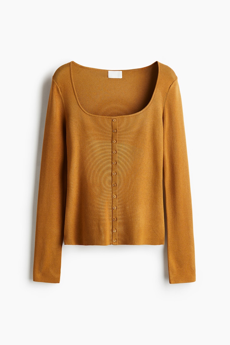 Bluza s četvrtastim izrezom