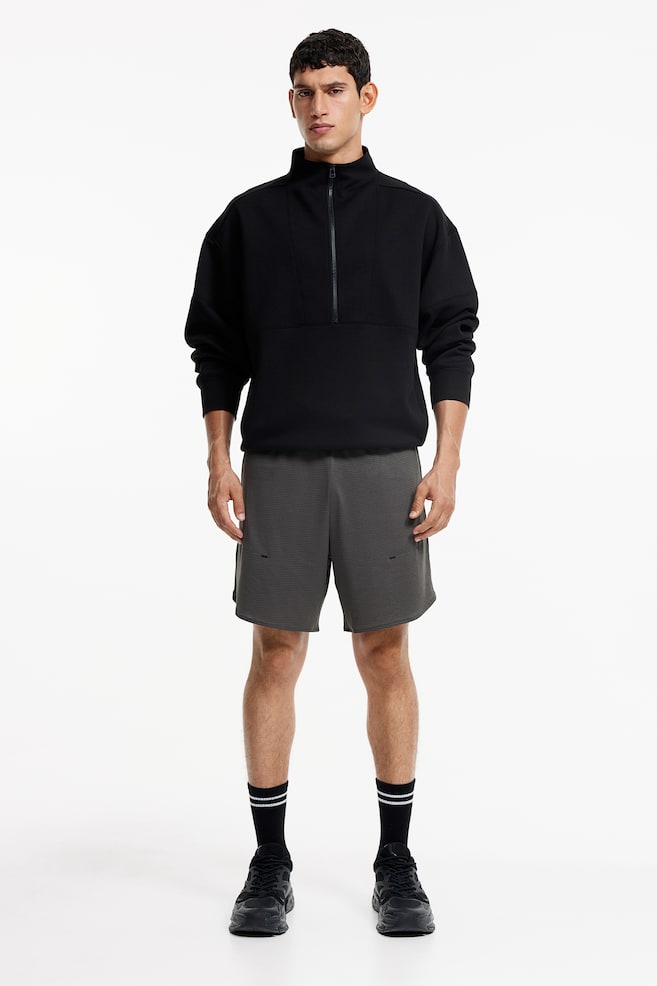 DryMove™ Sports shorts - Dark grey/Block-coloured/Black/Grey/Dark grey/Navy blue - 4