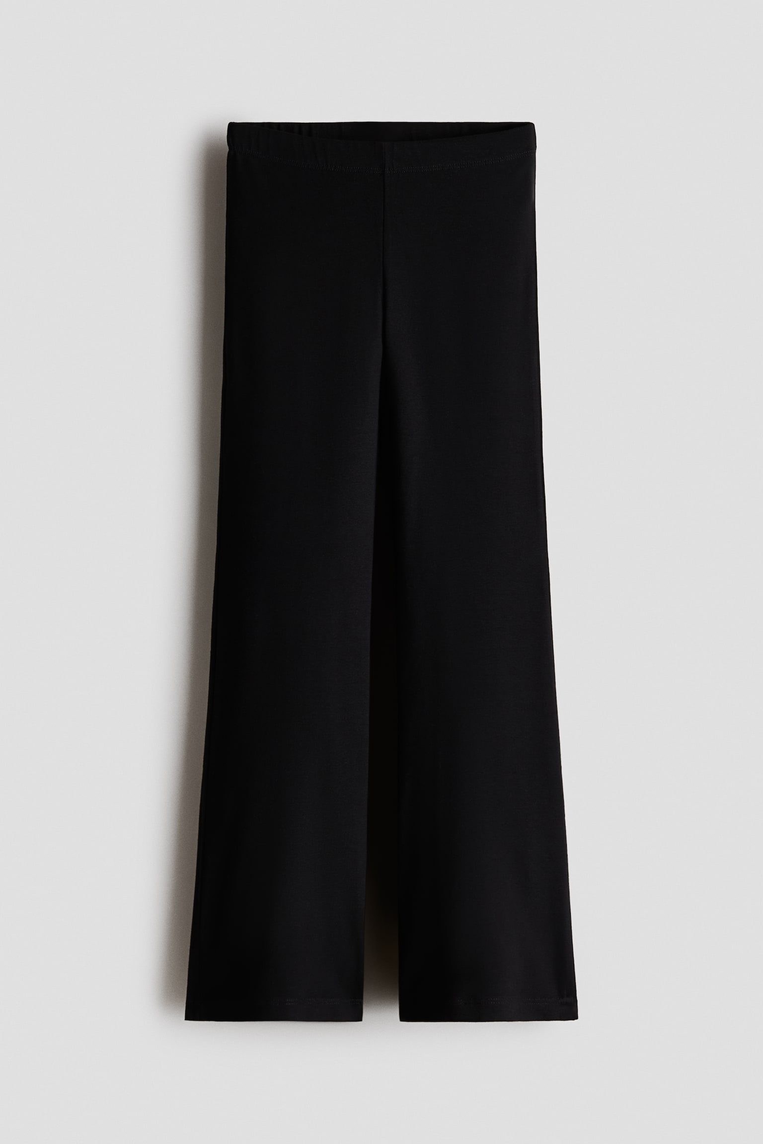 Flared leggings - Black/Black