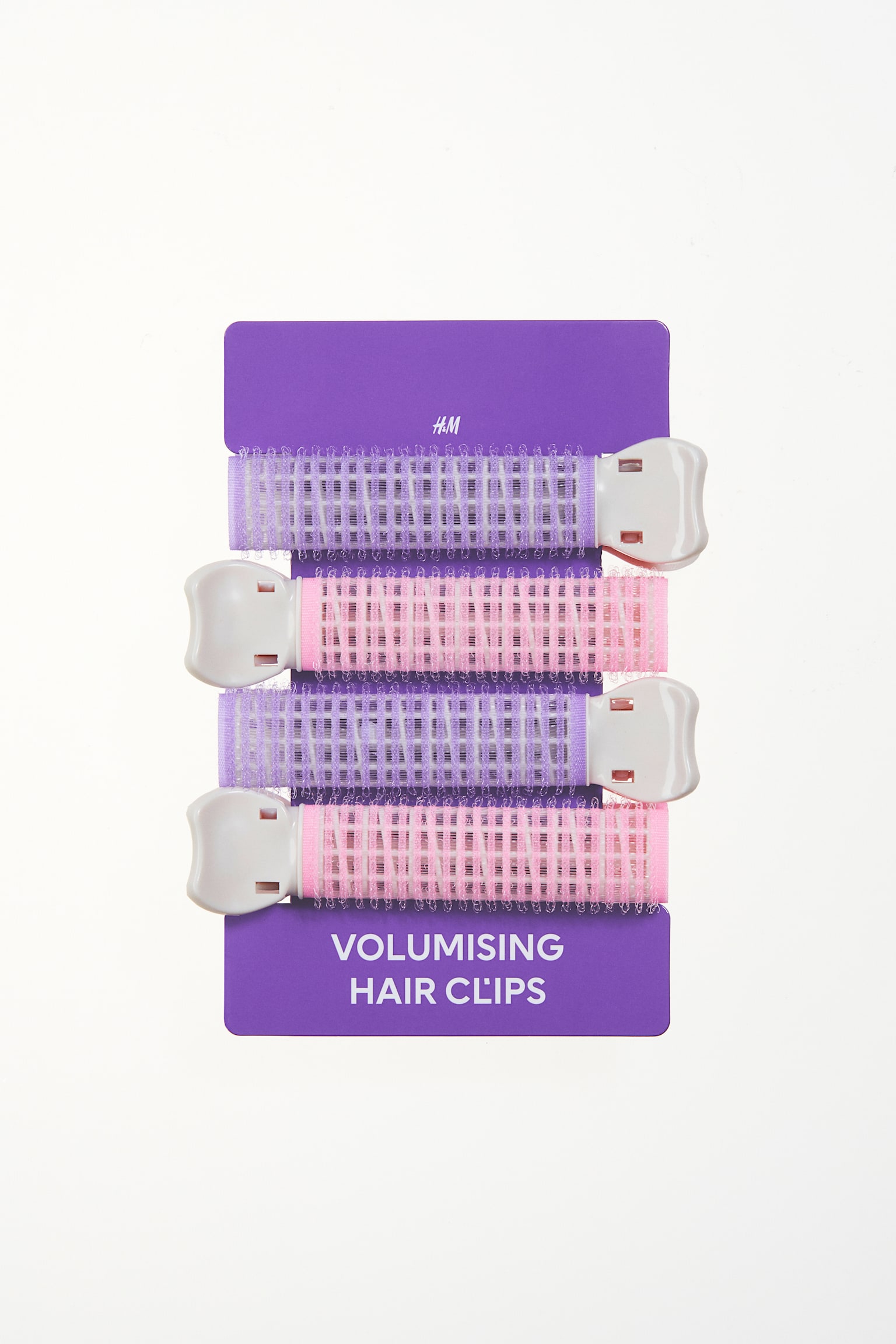 4-pack hårspänne för volym - Lila/Rosa - 1