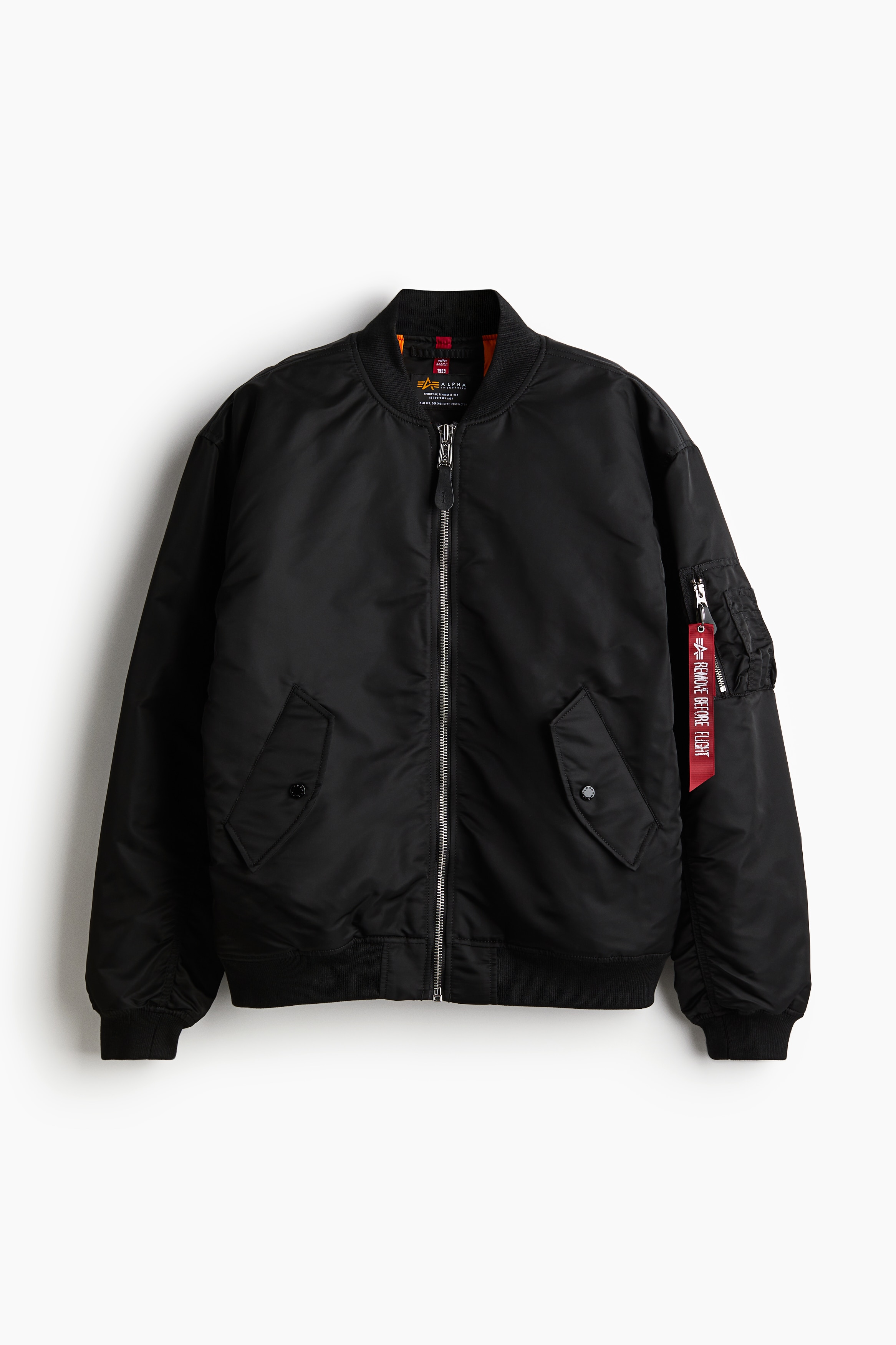 Ma 1 Cs Bomber Jacket Black black Men H M AT