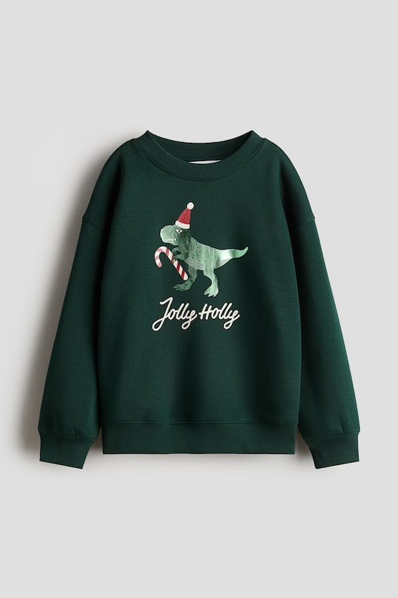 Детские худи H&M Printed Sweatshirt