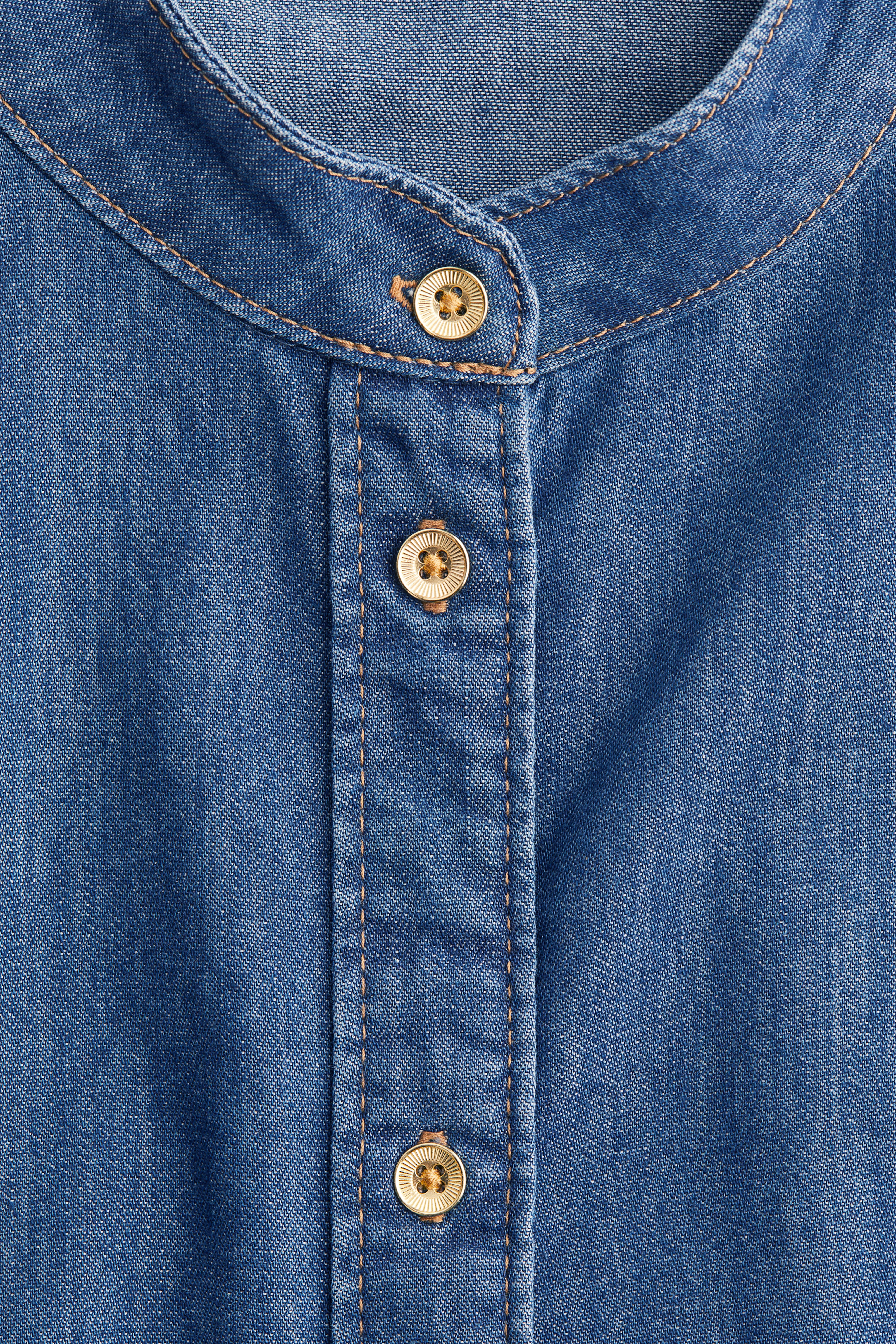 Loose-Fit Denim Shirt