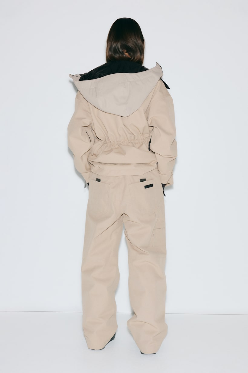 Pantaloni larghi da donna Lino, cotone e gamba larga H&M CH