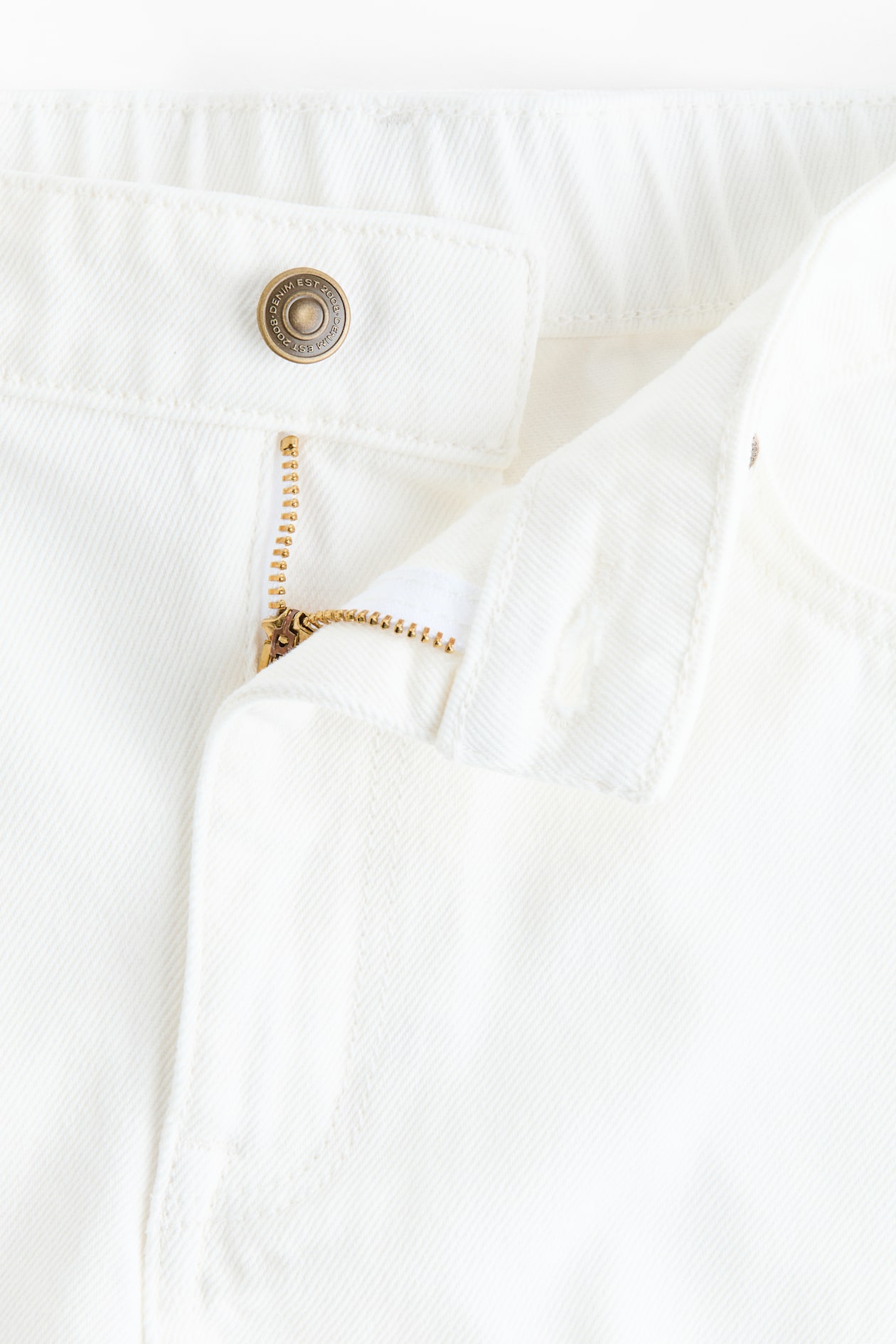 Frayed Denim Shorts - image 3