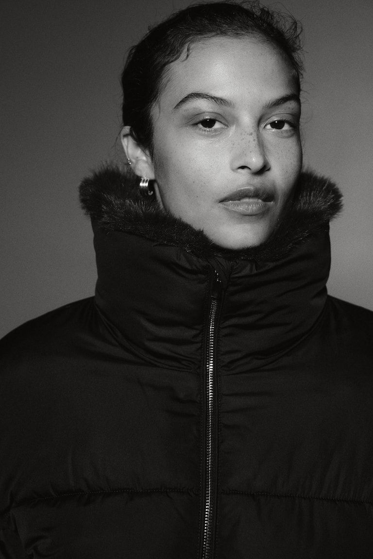 Oversized puffer jacket