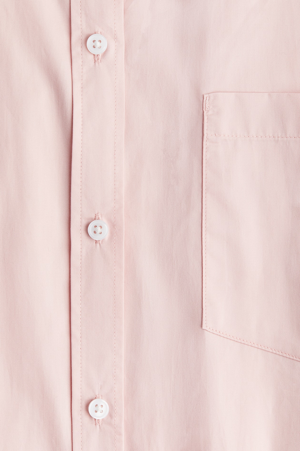 Oversized Cotton Poplin Shirt - image 4