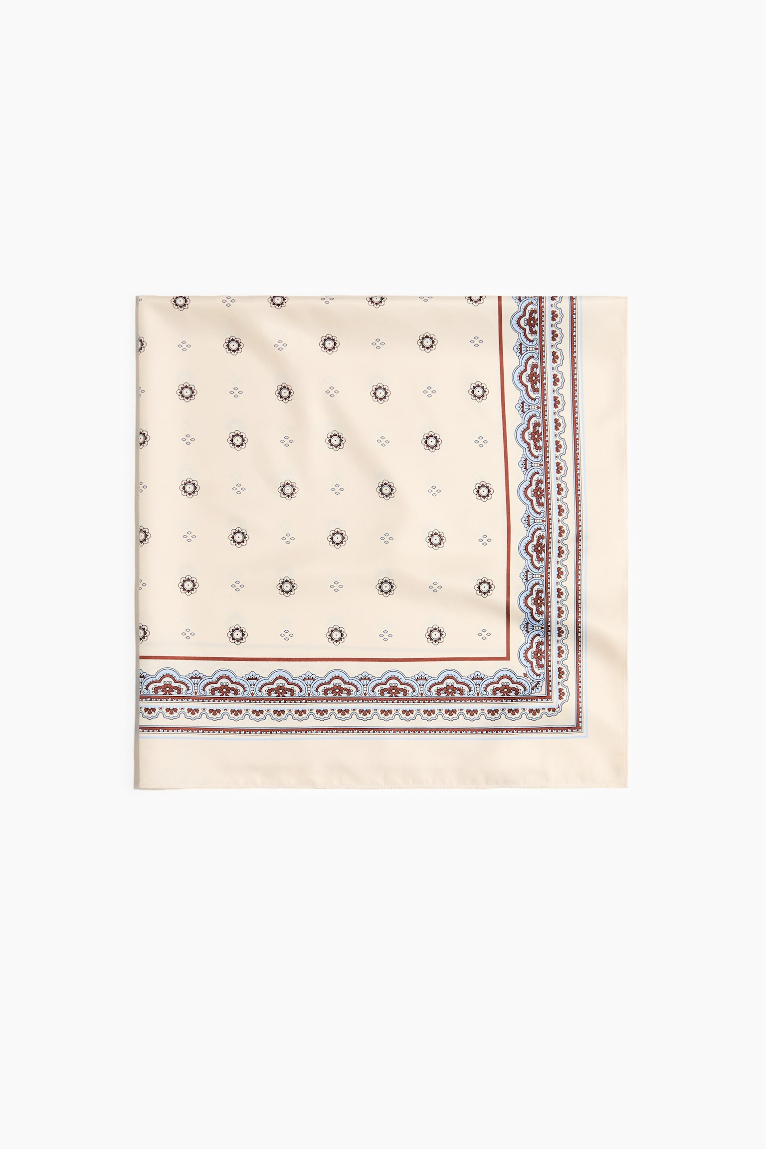 Pattern Scarf - Light beige/Light blue/Pink/Brown/Khaki green/Paisley pattern/Cream/Pattern/Black/Pattern/Brown/Paisley pattern/White/Floral/Navy blue/Pattern/White/Zebra print/Orange/Paisley pattern/Dark blue/Burgundy/Green/Brown/Light blue stripe
