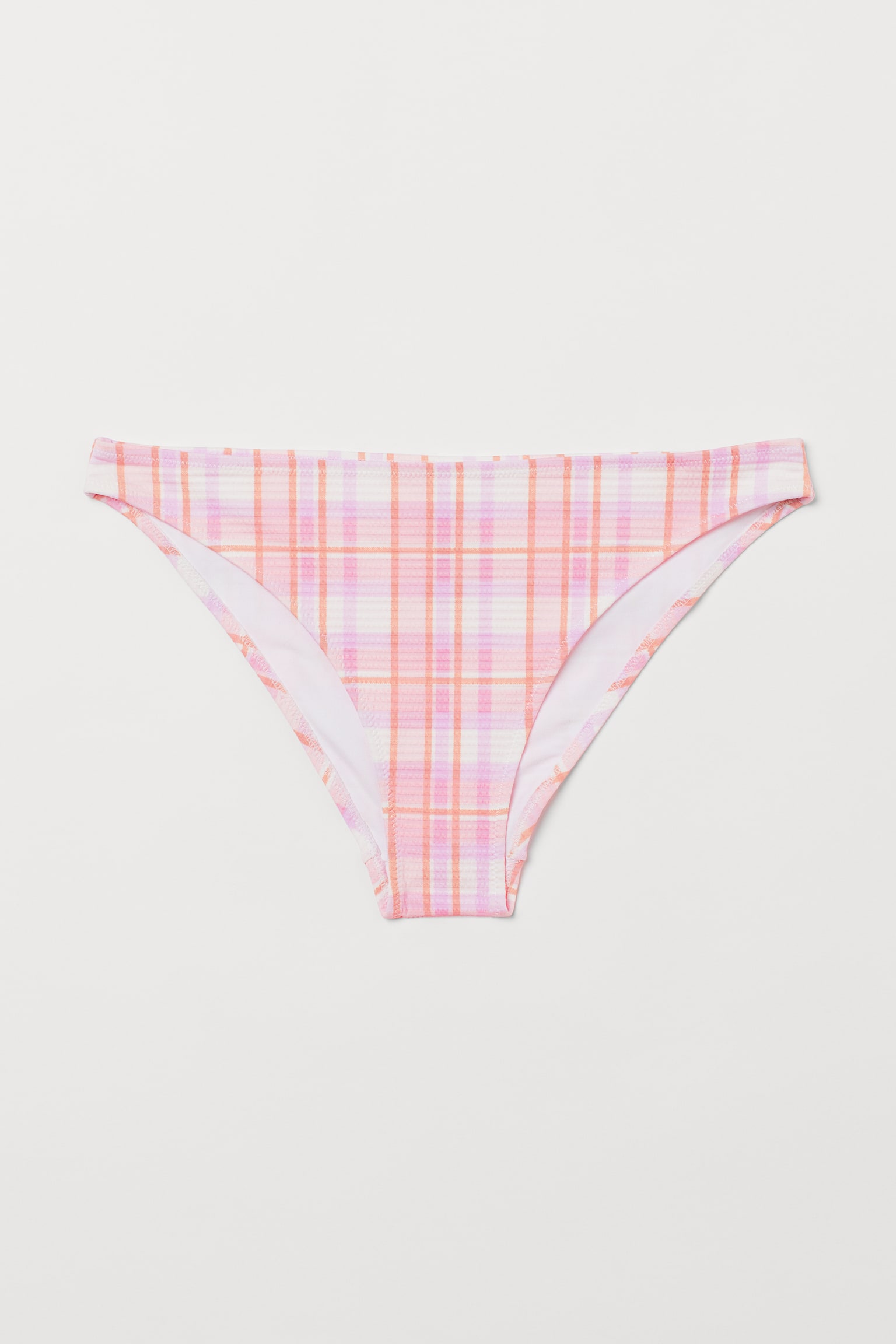Bikini bottoms - Pink/Checked - 1