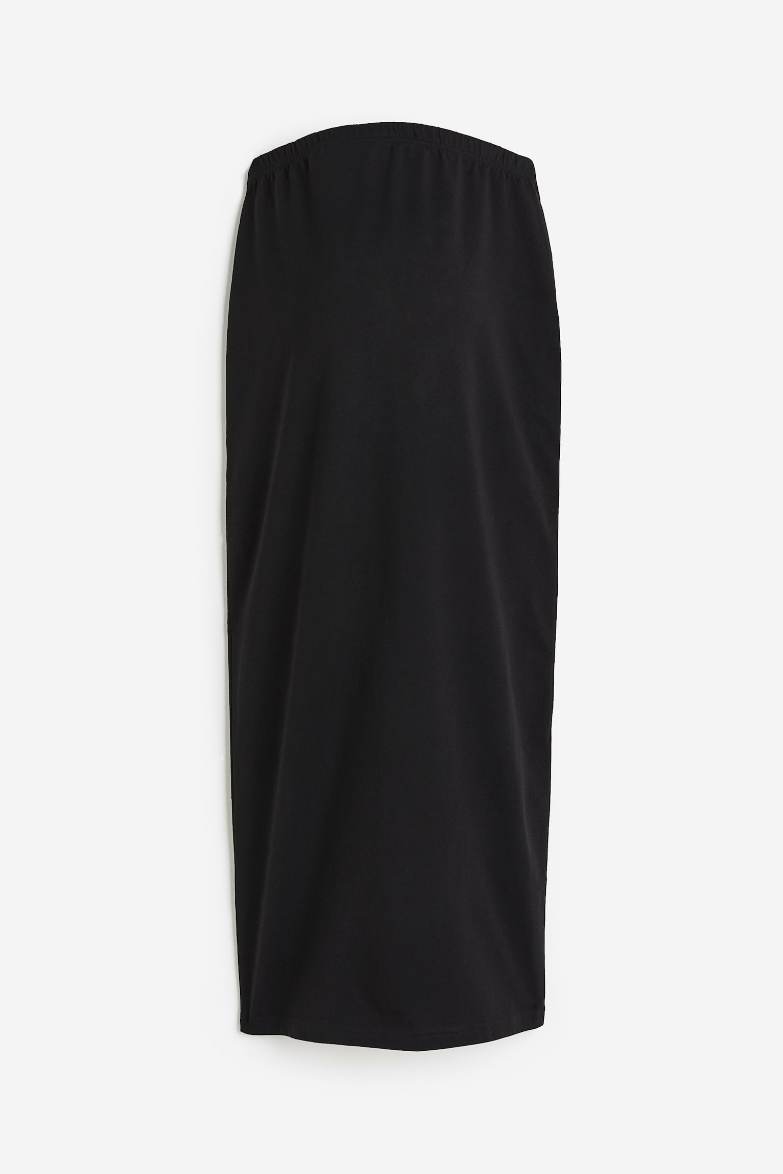 MAMA Cotton Jersey Skirt - Black - 1