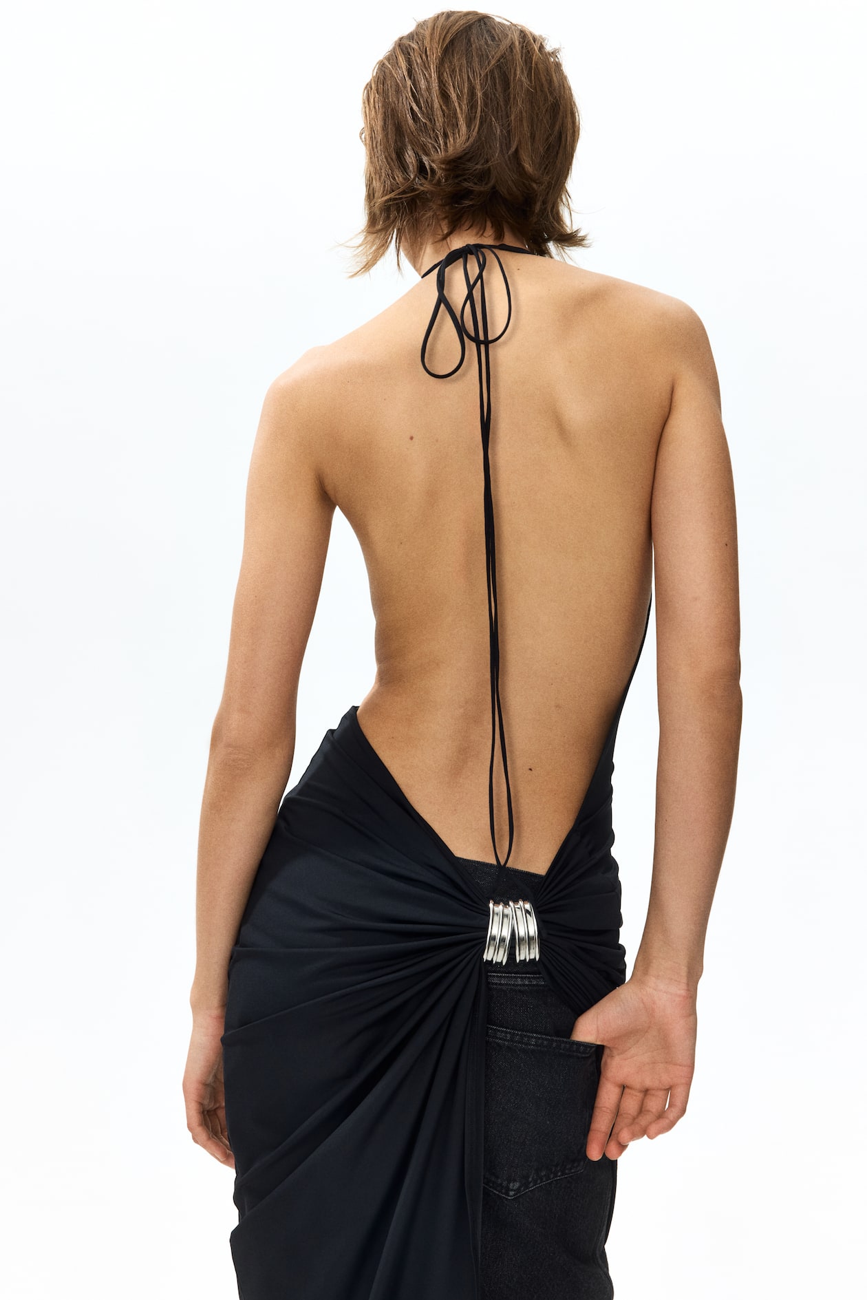 Extra-Long Halterneck Top - image 2