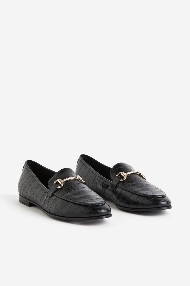 Loafers - Black/Black - 5
