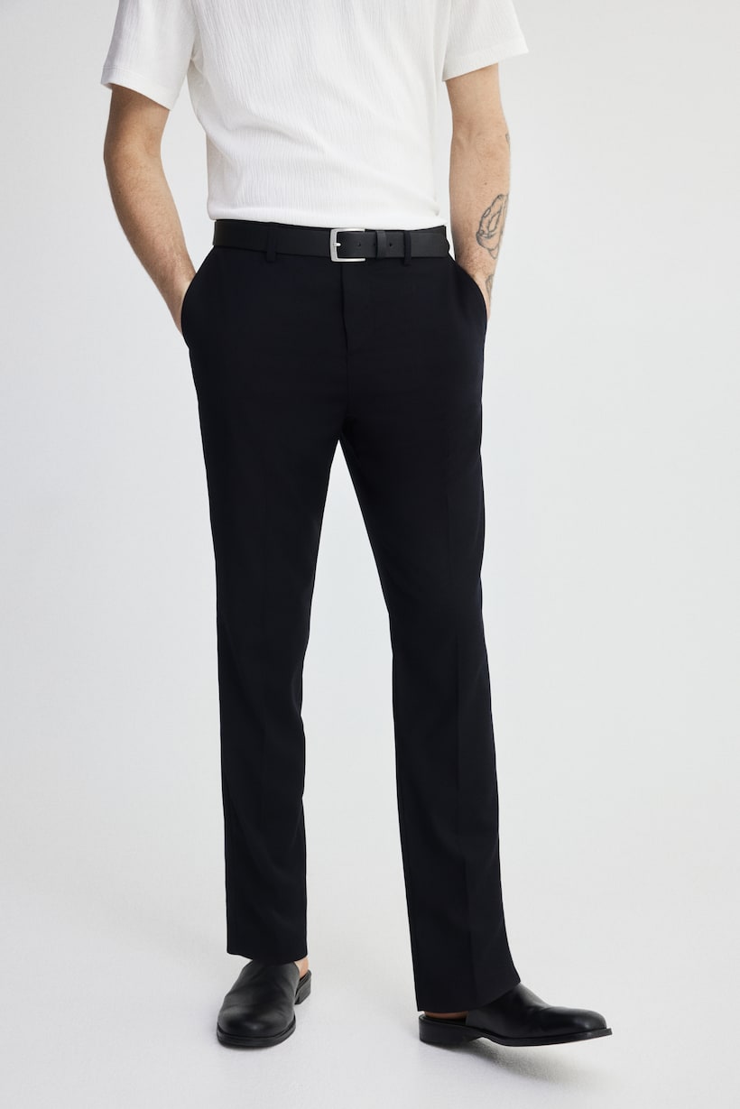 Pantalones de Vestir para Hombre Gris, Negro y Más H&M MX