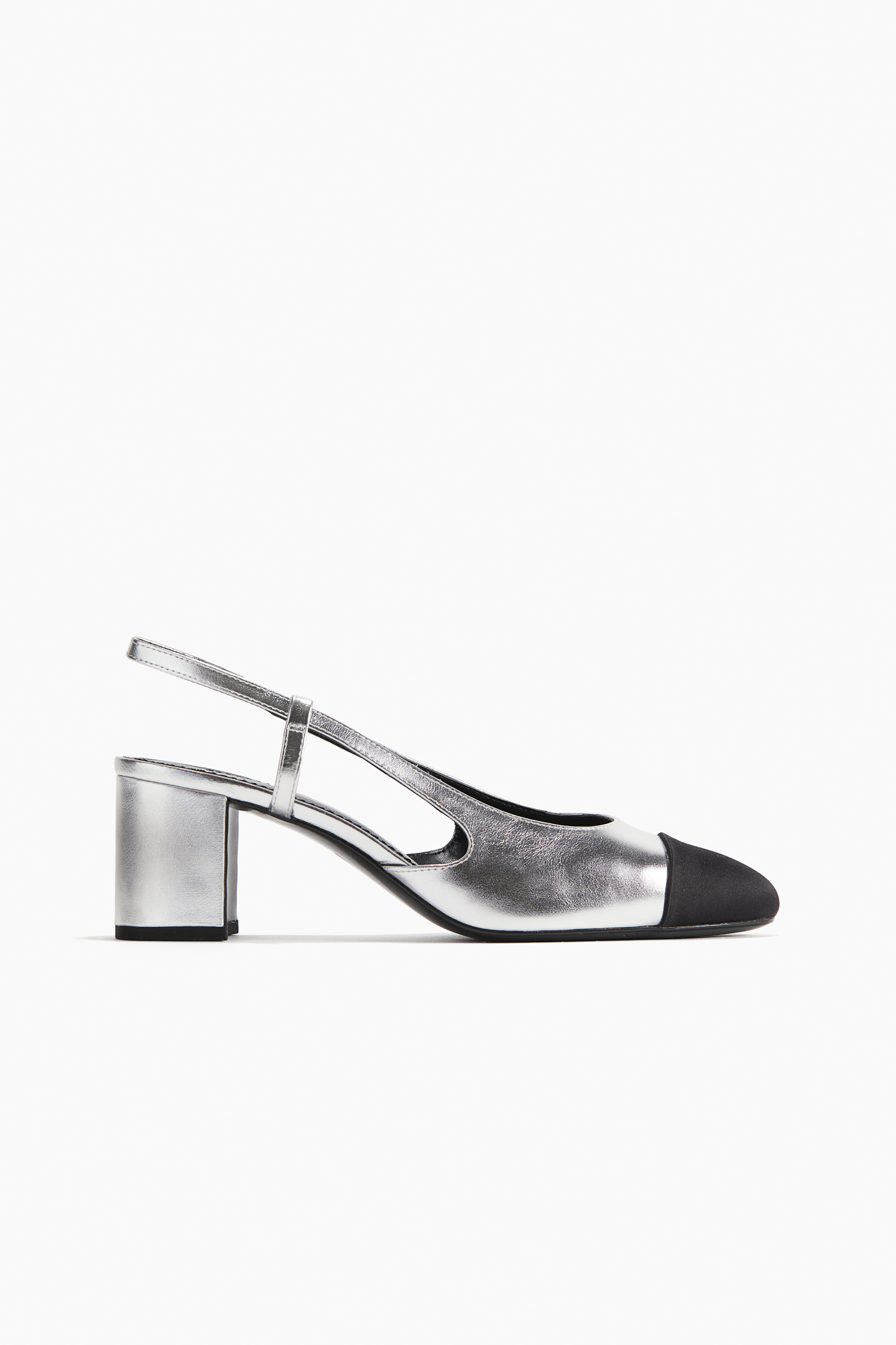 H&m silver heels hotsell