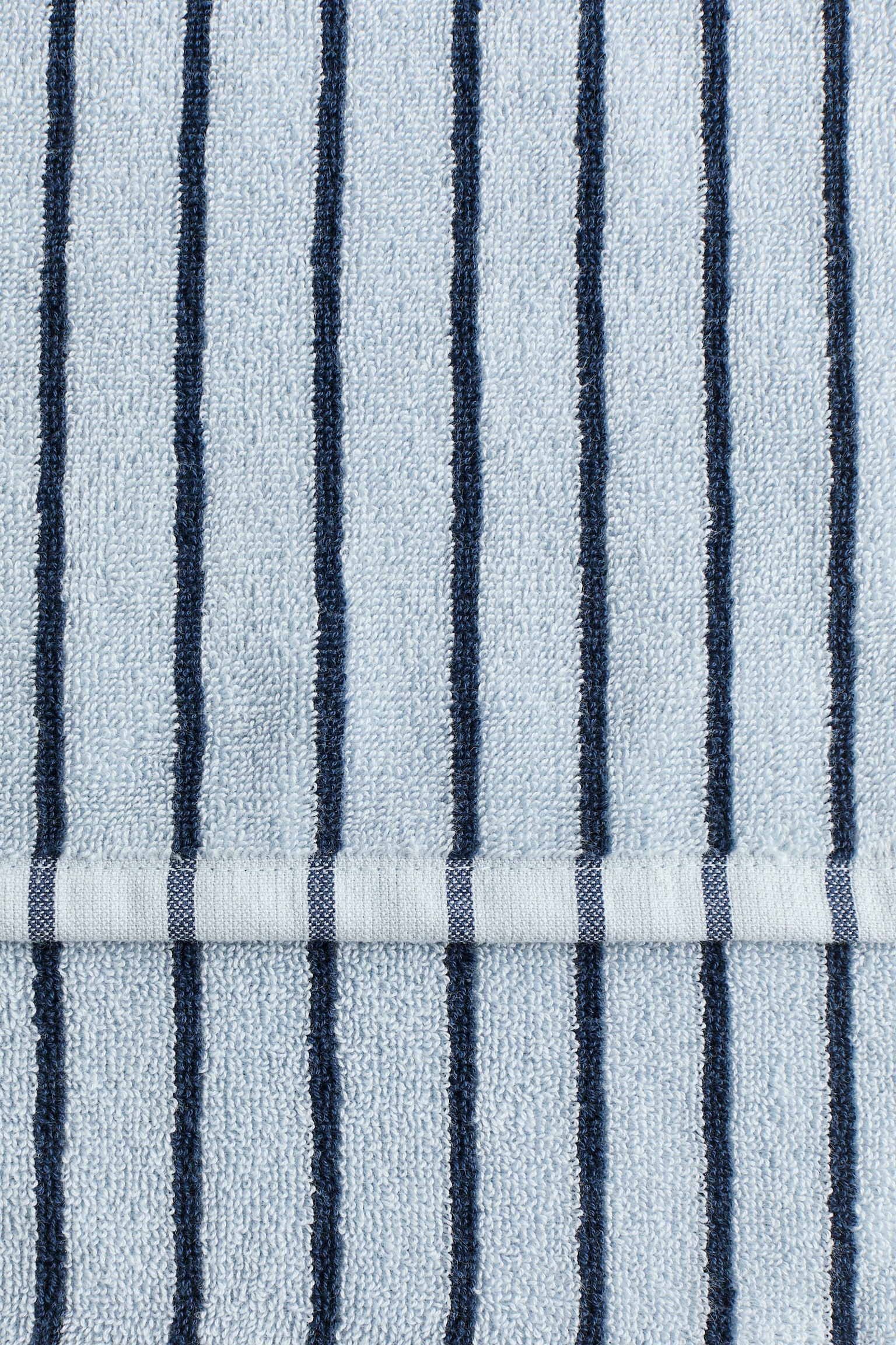 Striped hand towel - Light blue/Striped/Light pink/Terracotta striped/Brown/Black striped/Yellow/White striped/Light blue/Striped/White/Black striped/Light pink/Striped/Light beige/White - 3