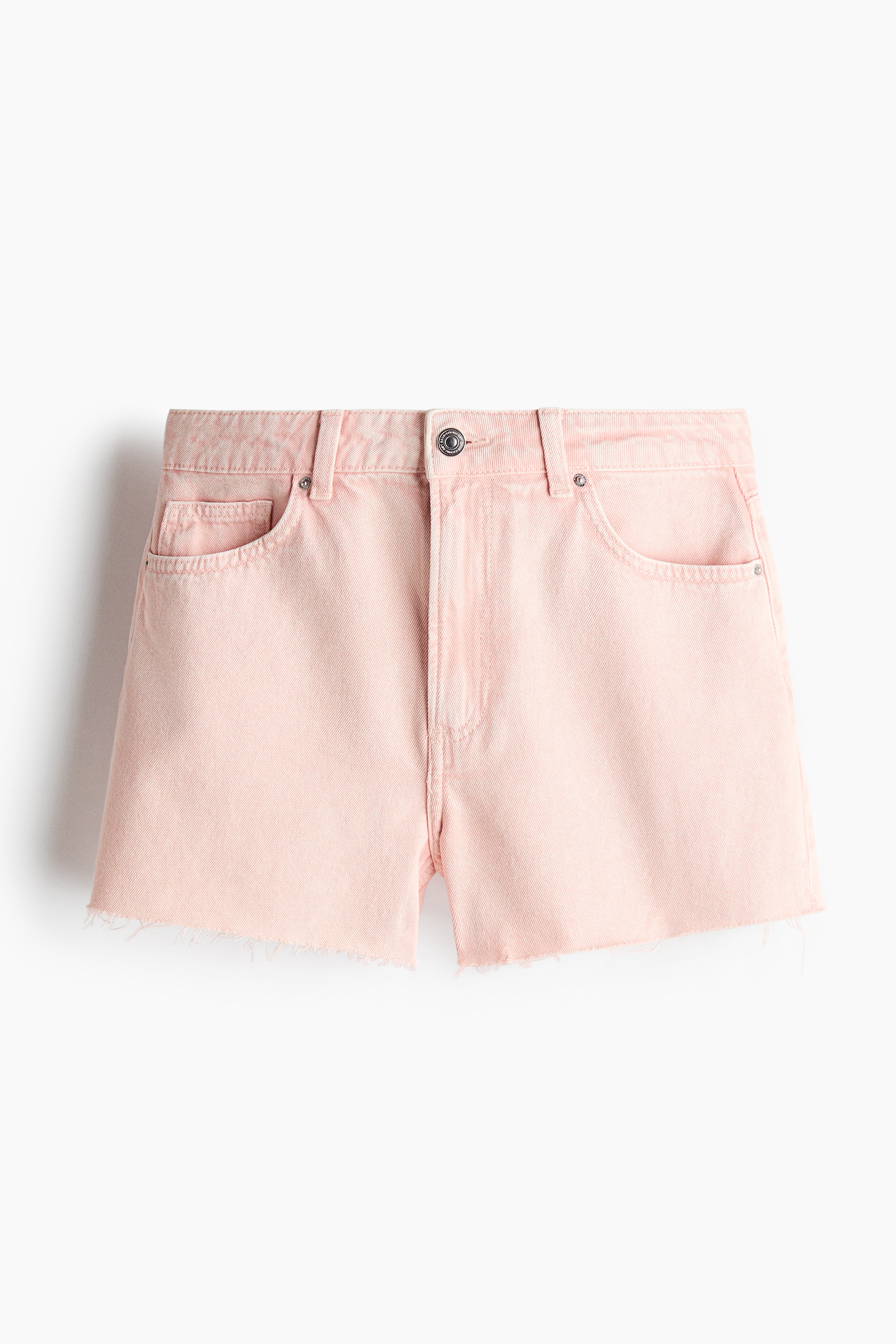 Denimshorts med skåret kant - Lys rosa/Denimblå/Lys denimblå/Lys grå/Cream