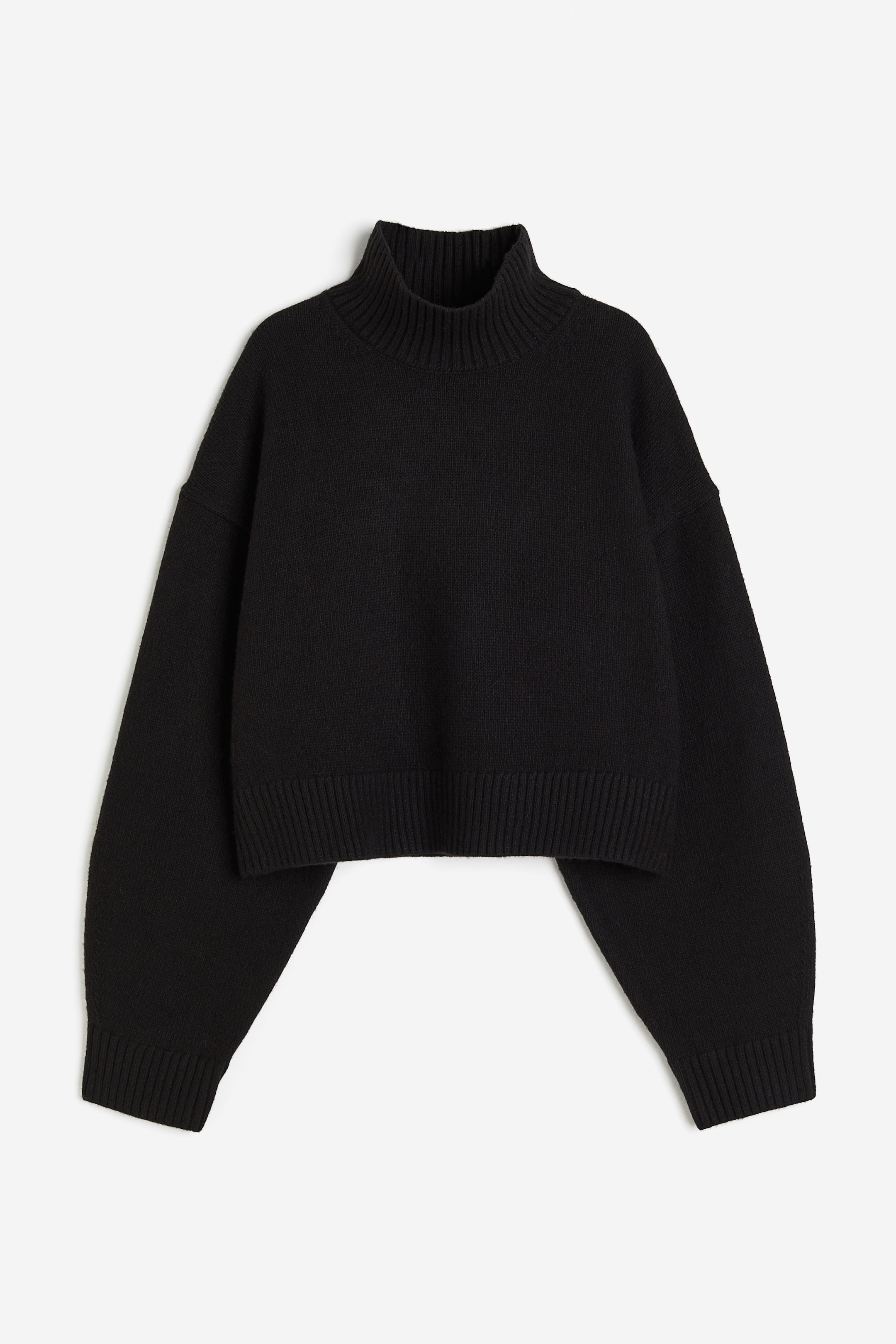 Oversized Mock-turtleneck Sweater