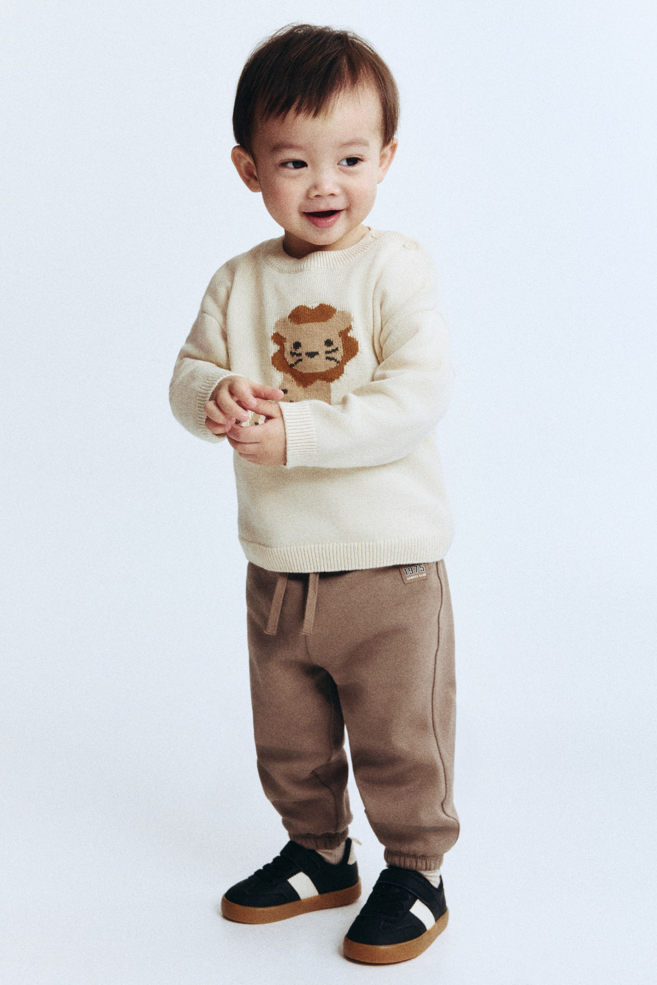 Grotere afbeelding bekijken: Joggers van joggingstof - Lichtbruin - KINDEREN | H&M BE 2