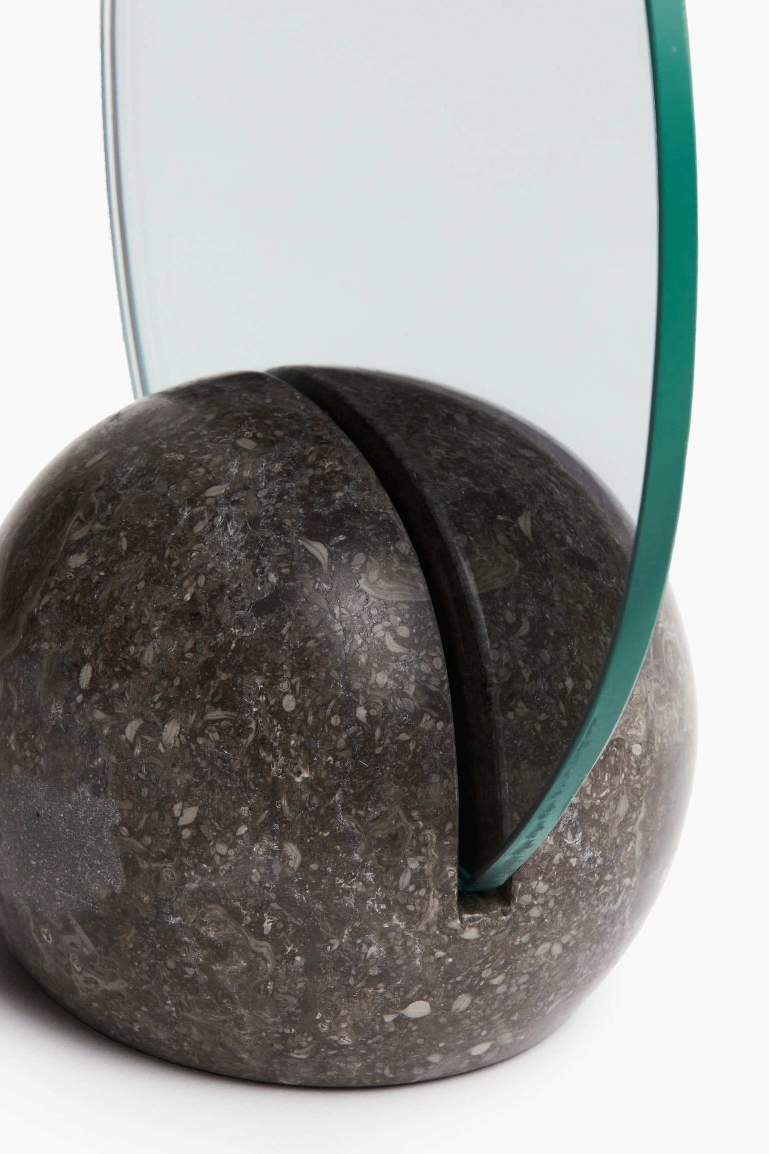 Marble table mirror - Dark grey/Marbled - 2