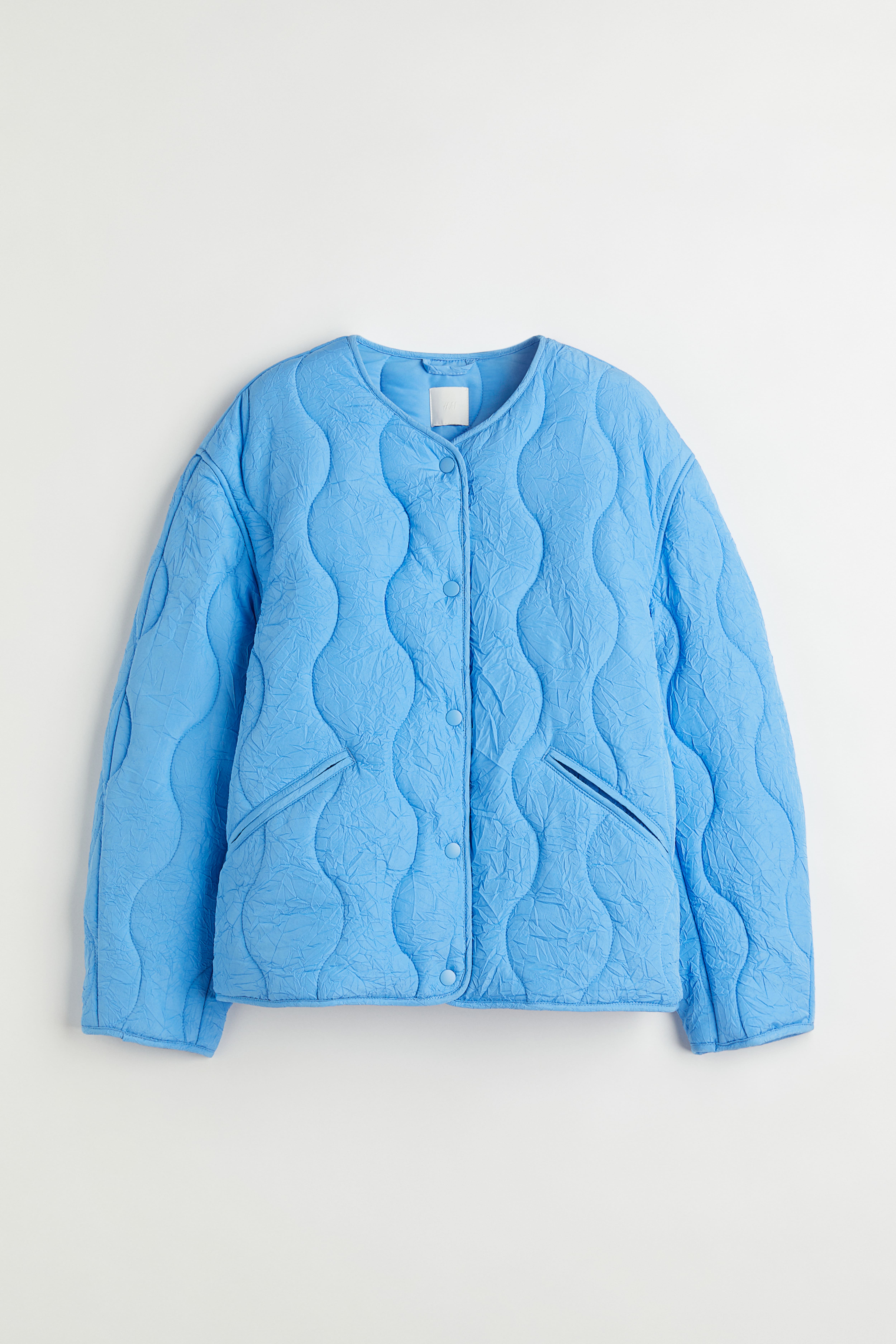 Quilted jacket Light blue Ladies H M GB