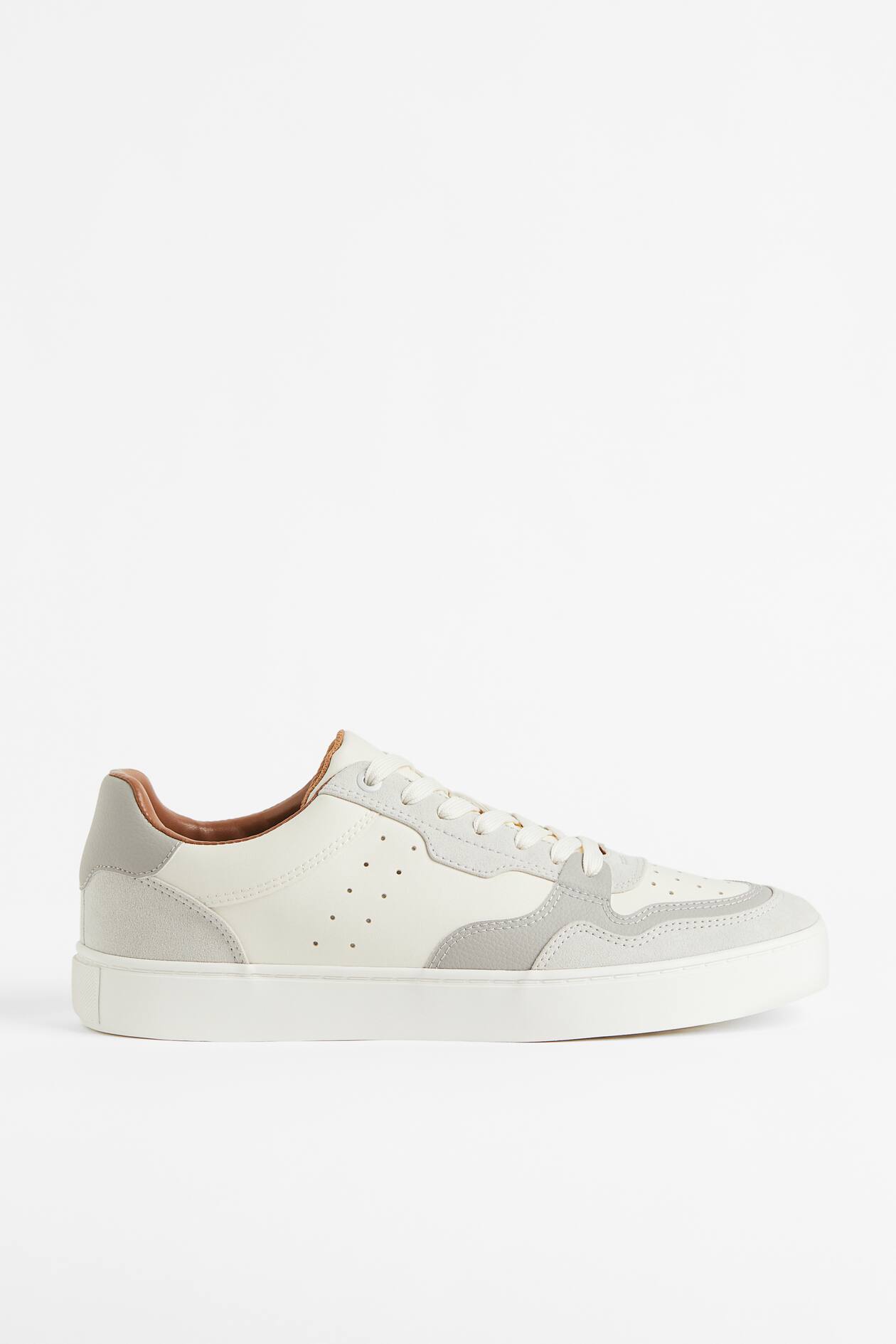 Trainers - No heel - White/Light grey - Men | H&M GB