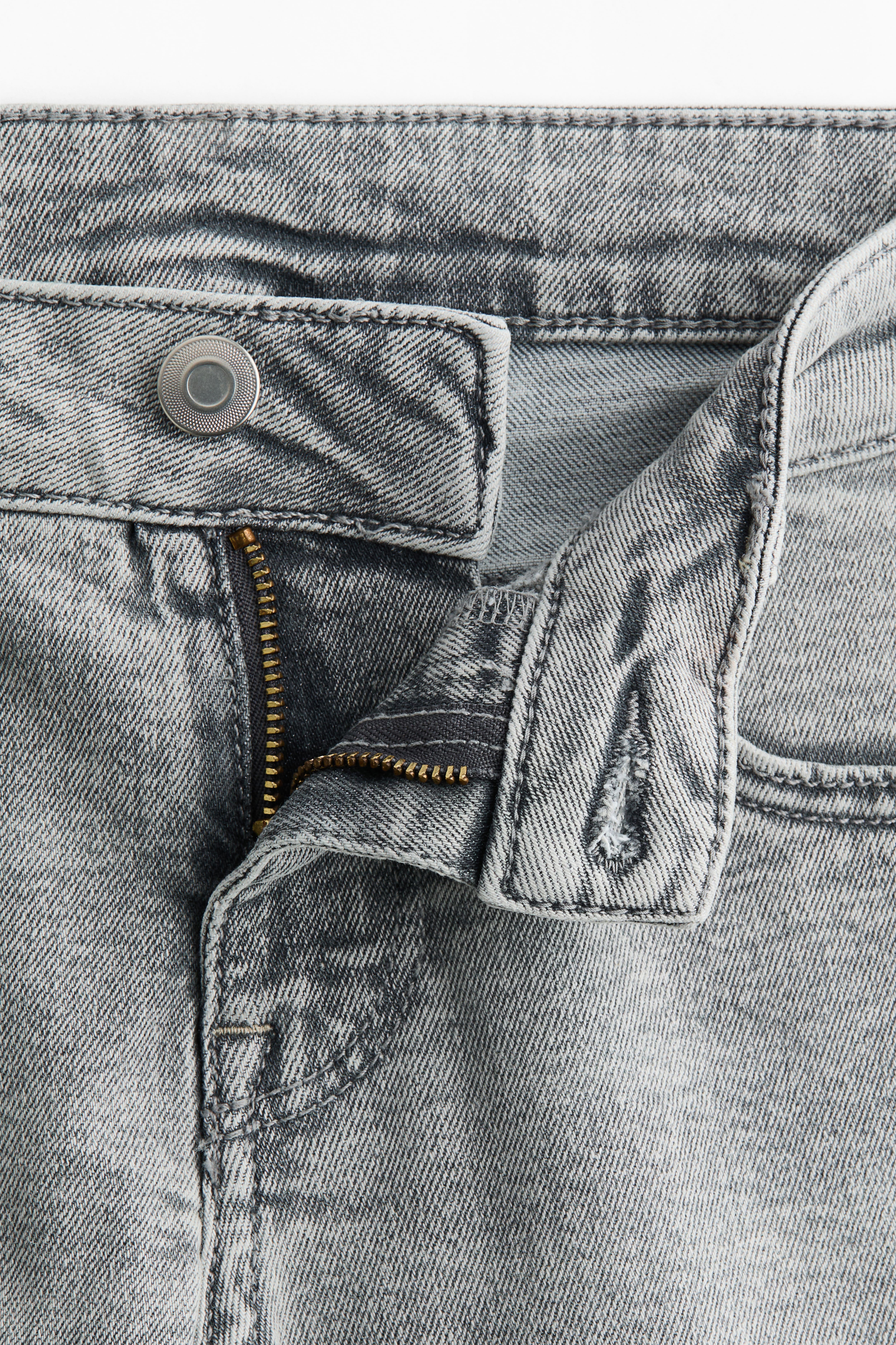 Low Rise Flared Leg Jeans