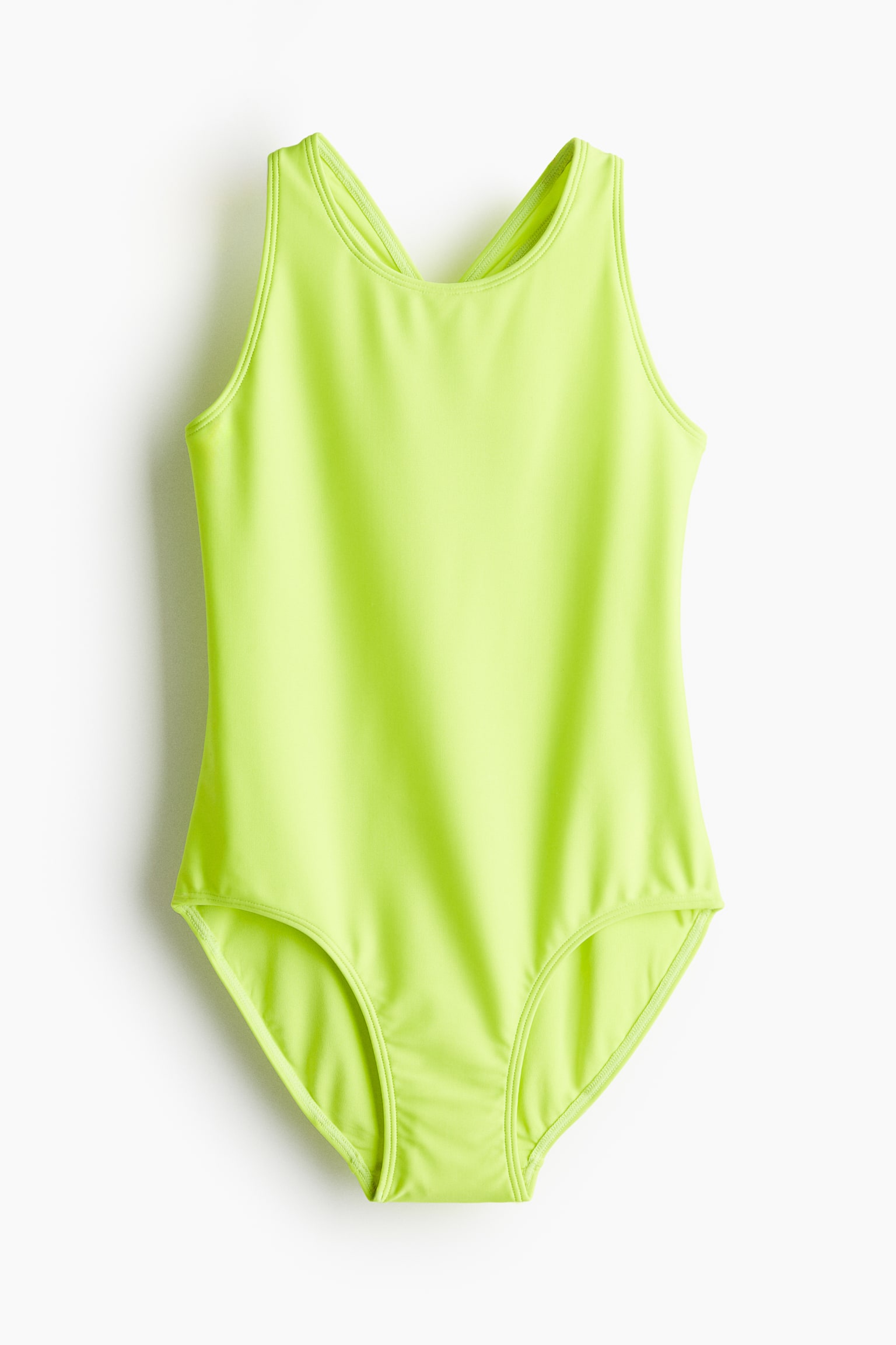 Activewear Swimsuit - Neon green/Khaki green - 1