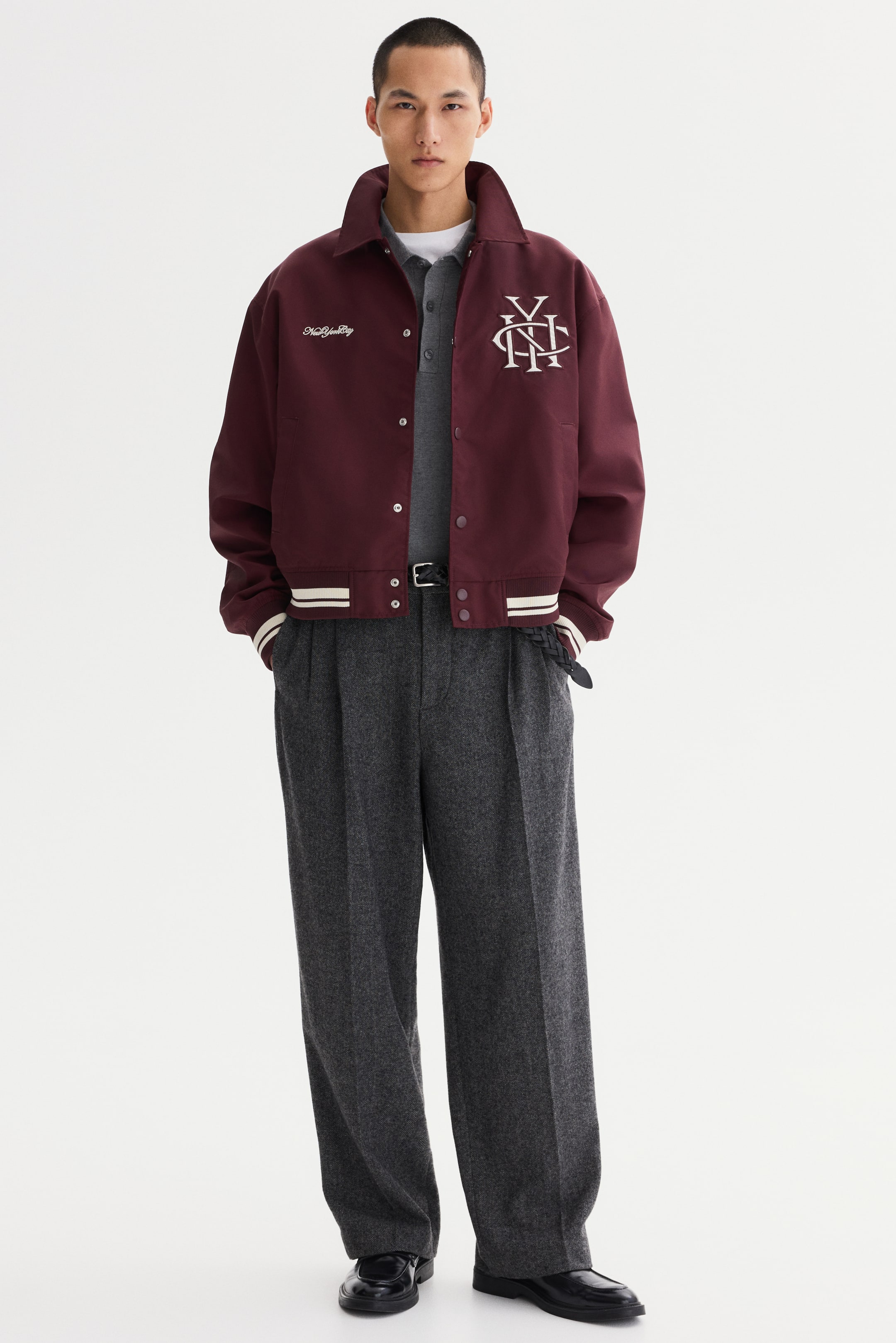 Мужские куртки H&M Baseball Jacket — фото 4