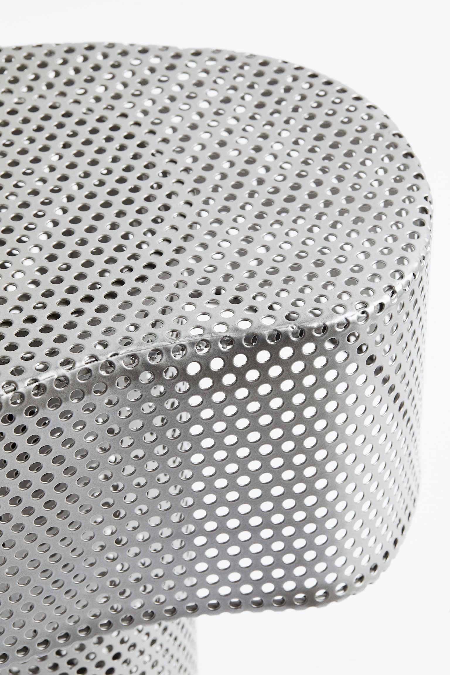 Metal mesh table lamp - Silver-coloured/Yellow - 2