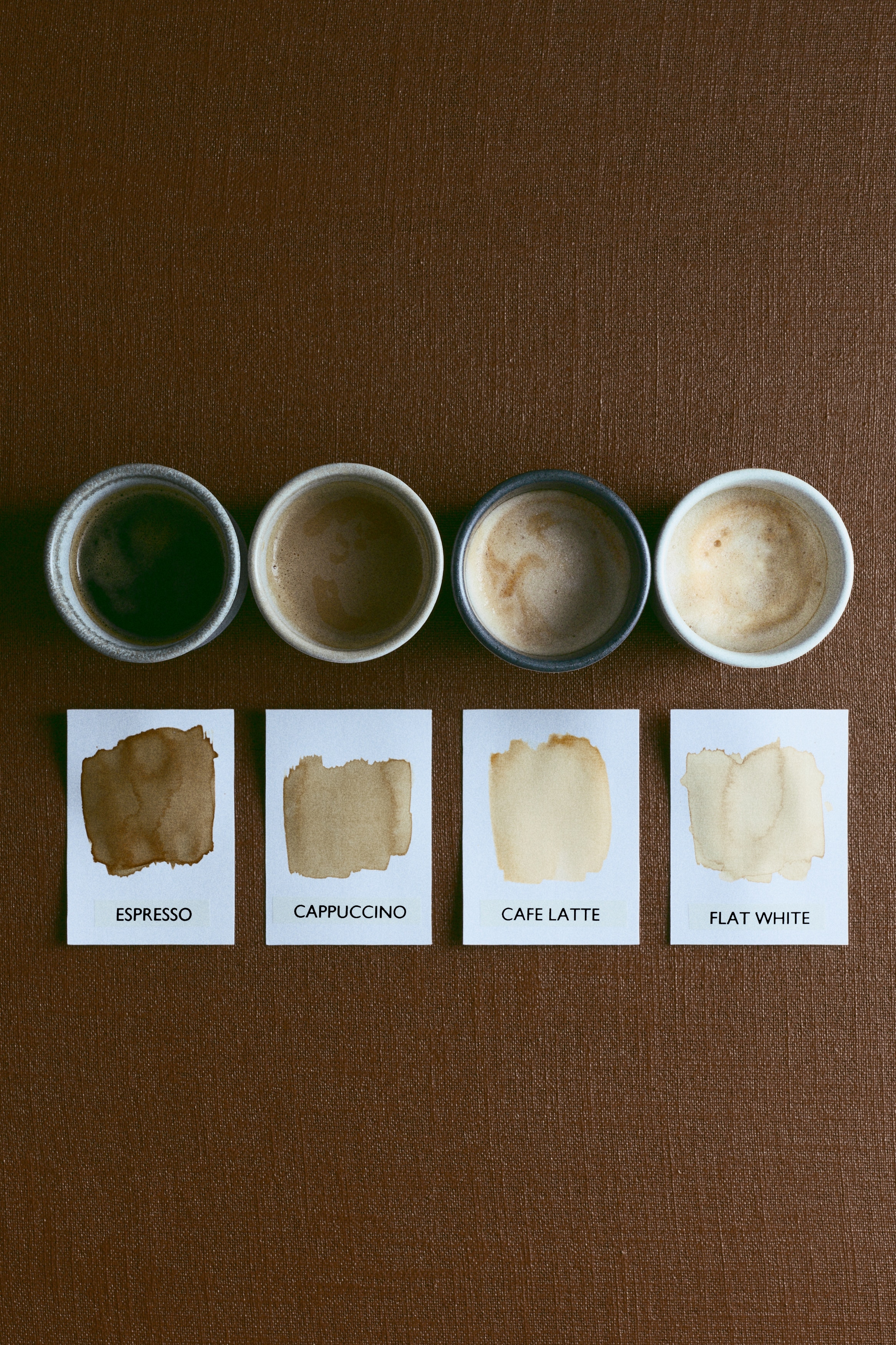 4-Pack Stoneware Mugs - Light gray/beige/Dark green