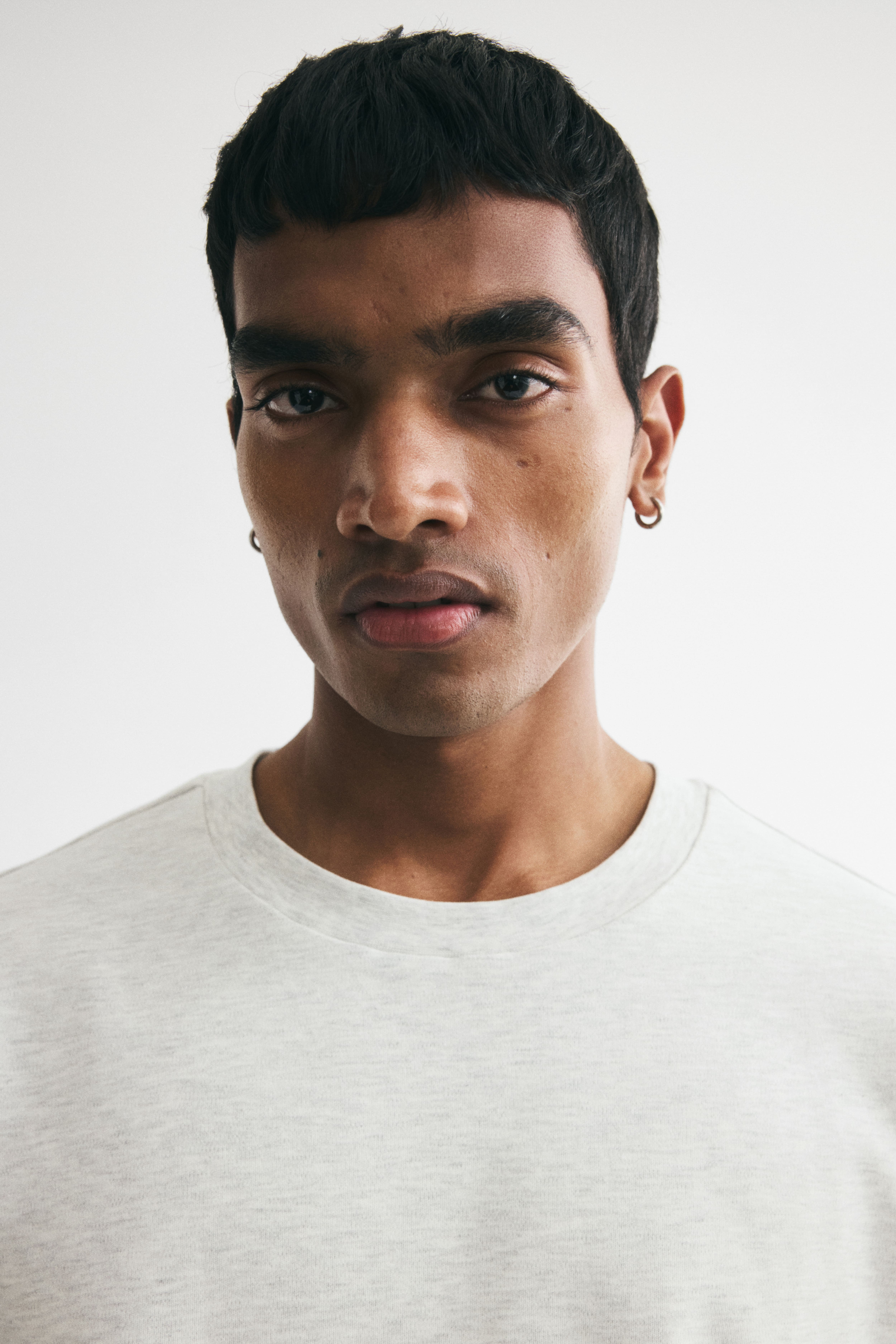 Loose-Fit Interlock T-Shirt
