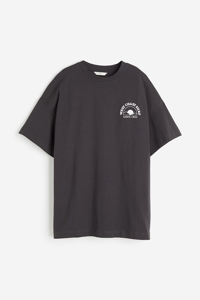 Oversized T-shirt - Mørkegrå/Surf/Beige/Athletica/Mørkeblå/Bel-Air/Creme/Reflection/dc/dc - 2