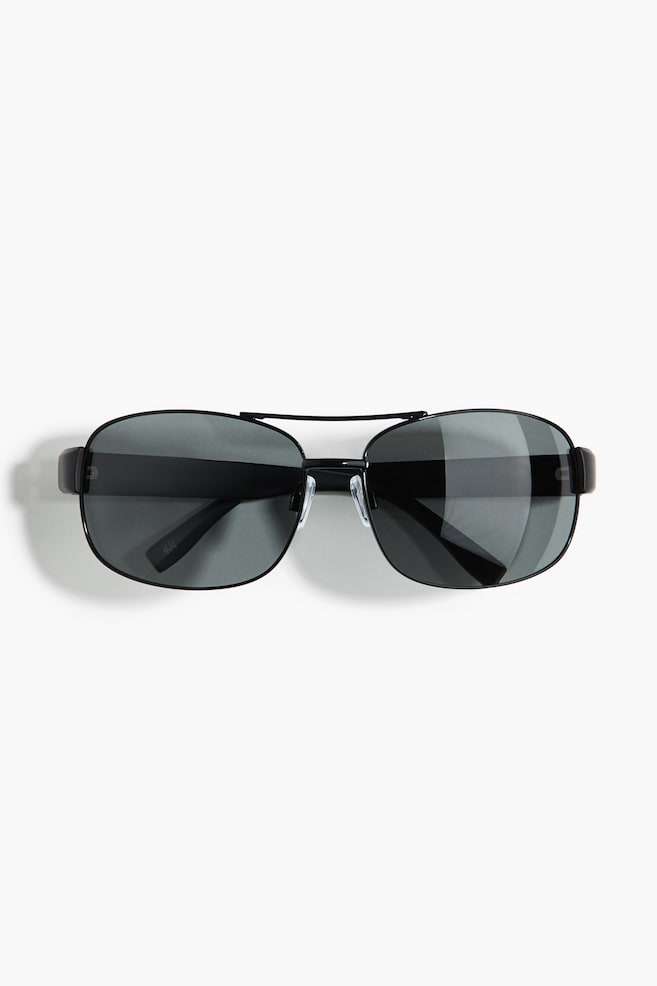 Sunglasses - Black/Light blue - 1