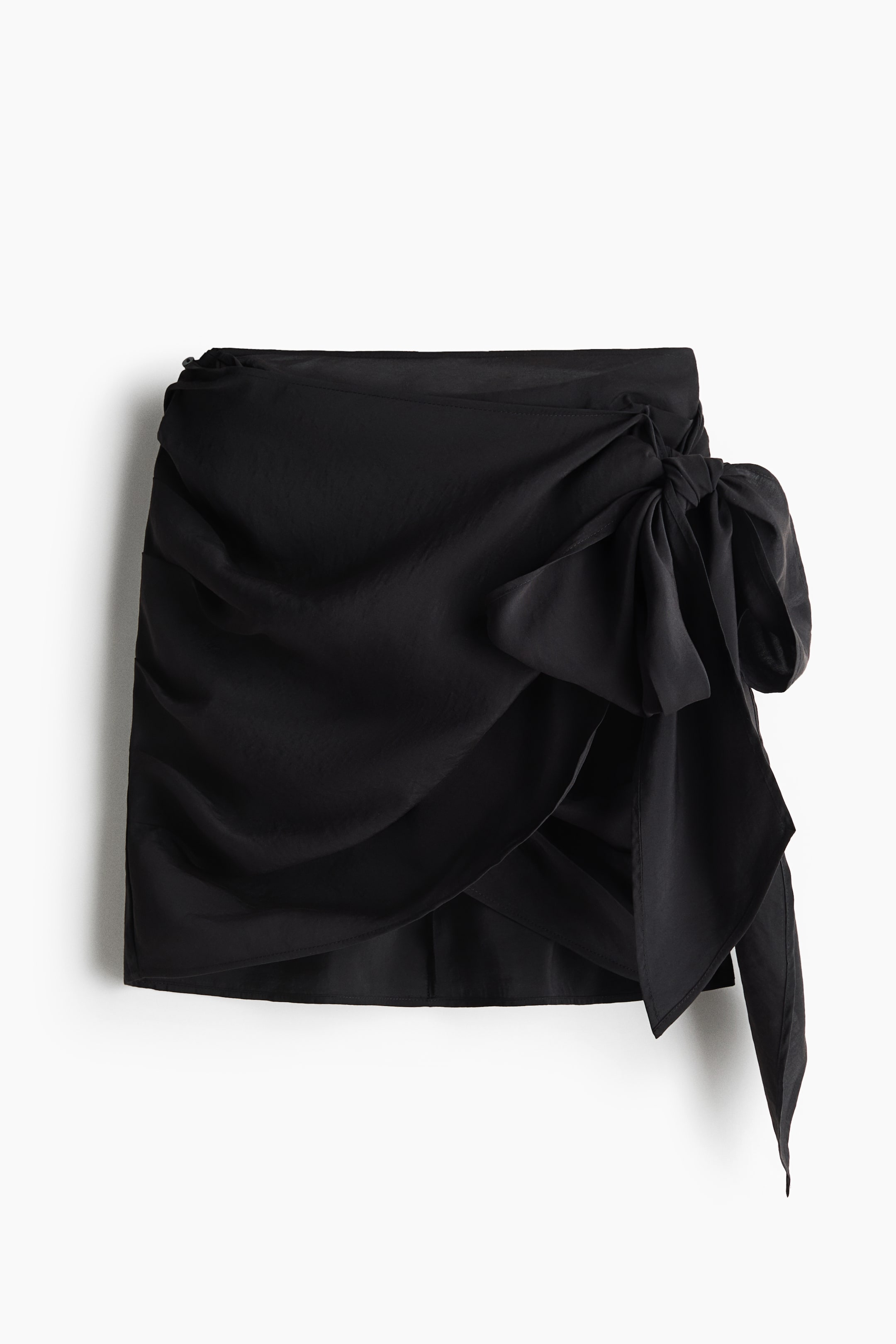 Draped Wrap Skirt