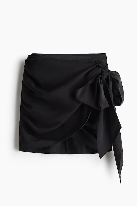 Женские юбки H&M Draped Wrap Skirt