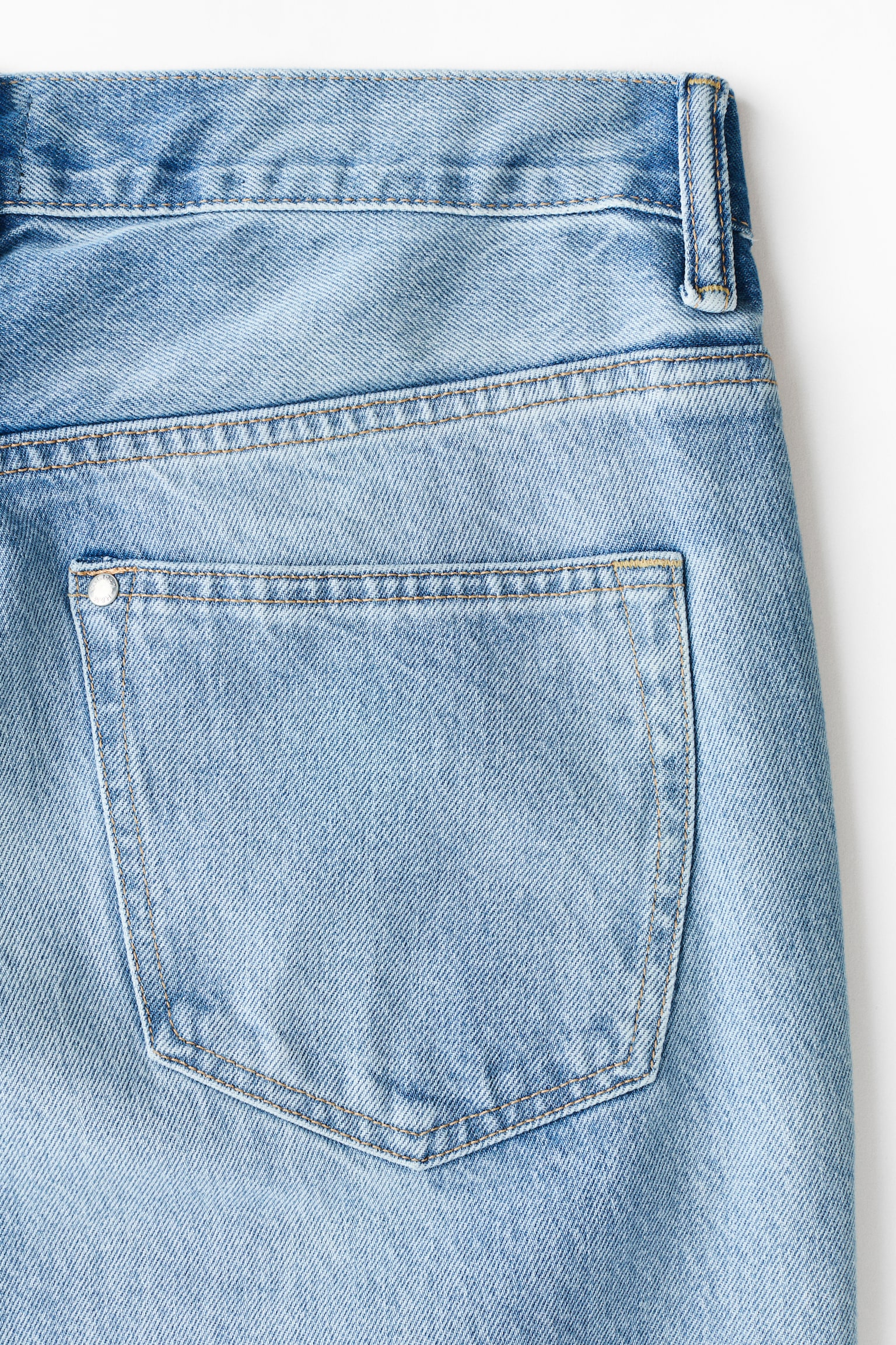 Relaxed Bootcut Jeans - Світло-блакитний денім/Блакитний денім/Сірий денім/Випраний чорний/Коричневий денім/Блакитний денім/Блакитний денім - 6