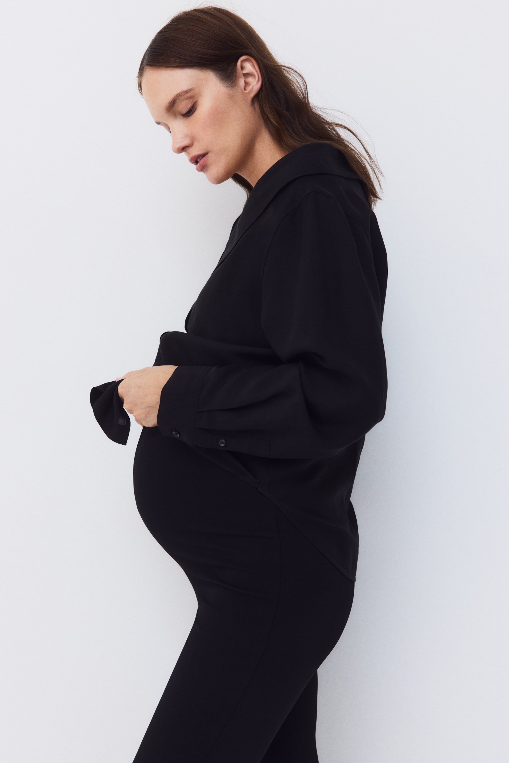 MAMA Flared Ponte Leggings