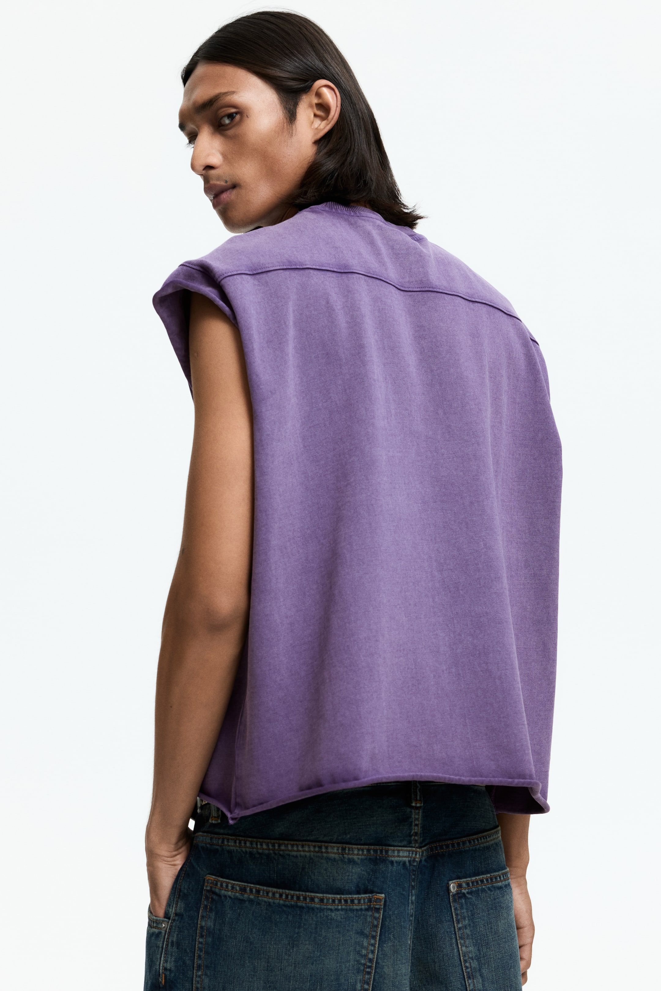 Oversized Boxy Tank Top