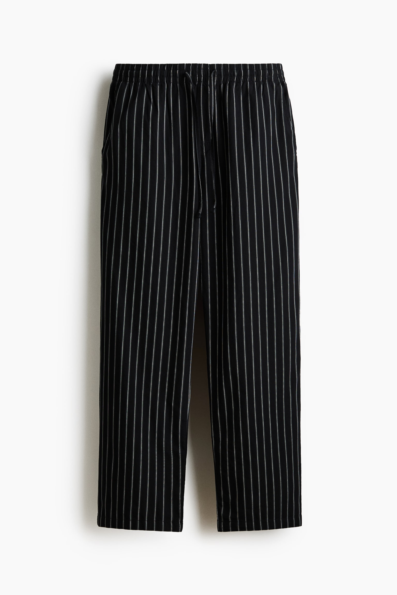 Relaxed Fit Poplin trousers - Black/Striped/Dark blue/Checked/Dark green/Checked/Blue/Striped