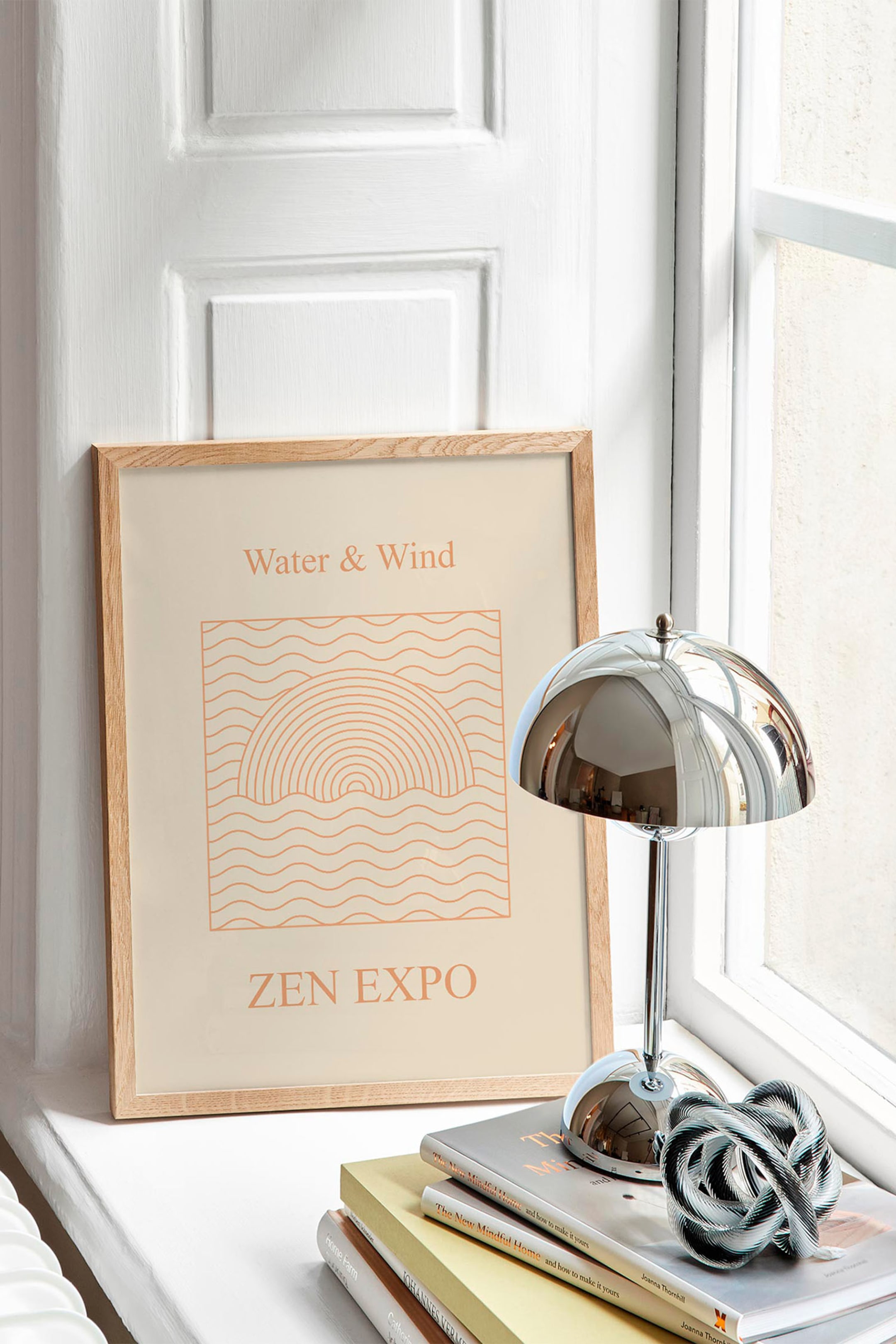 Näytä suurempi kuva: Zen Meditation Beige Juliste - Beige - Postery - Home All | H&M FI 1
