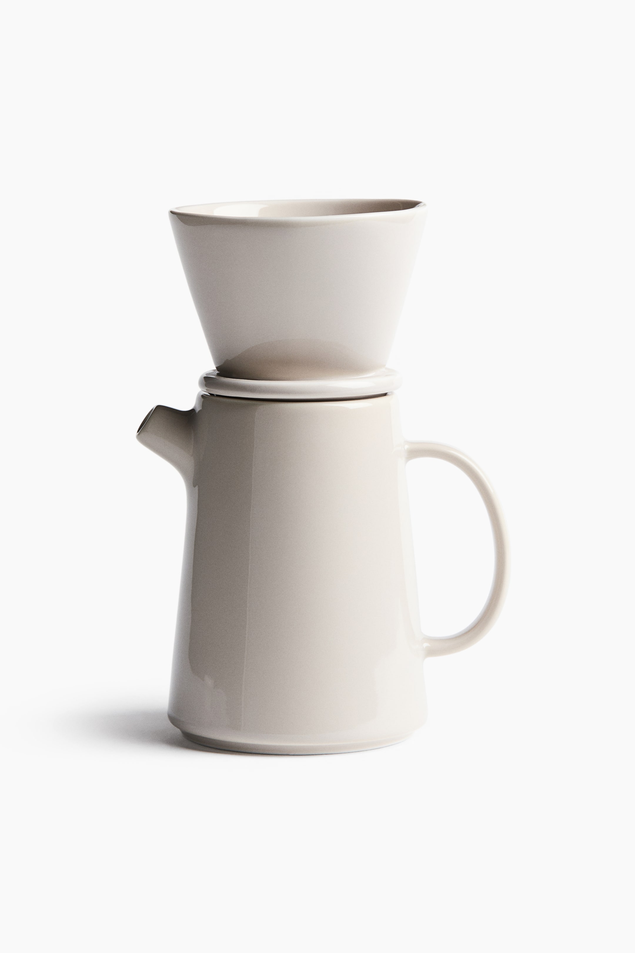 Service à café filtre en porcelaine