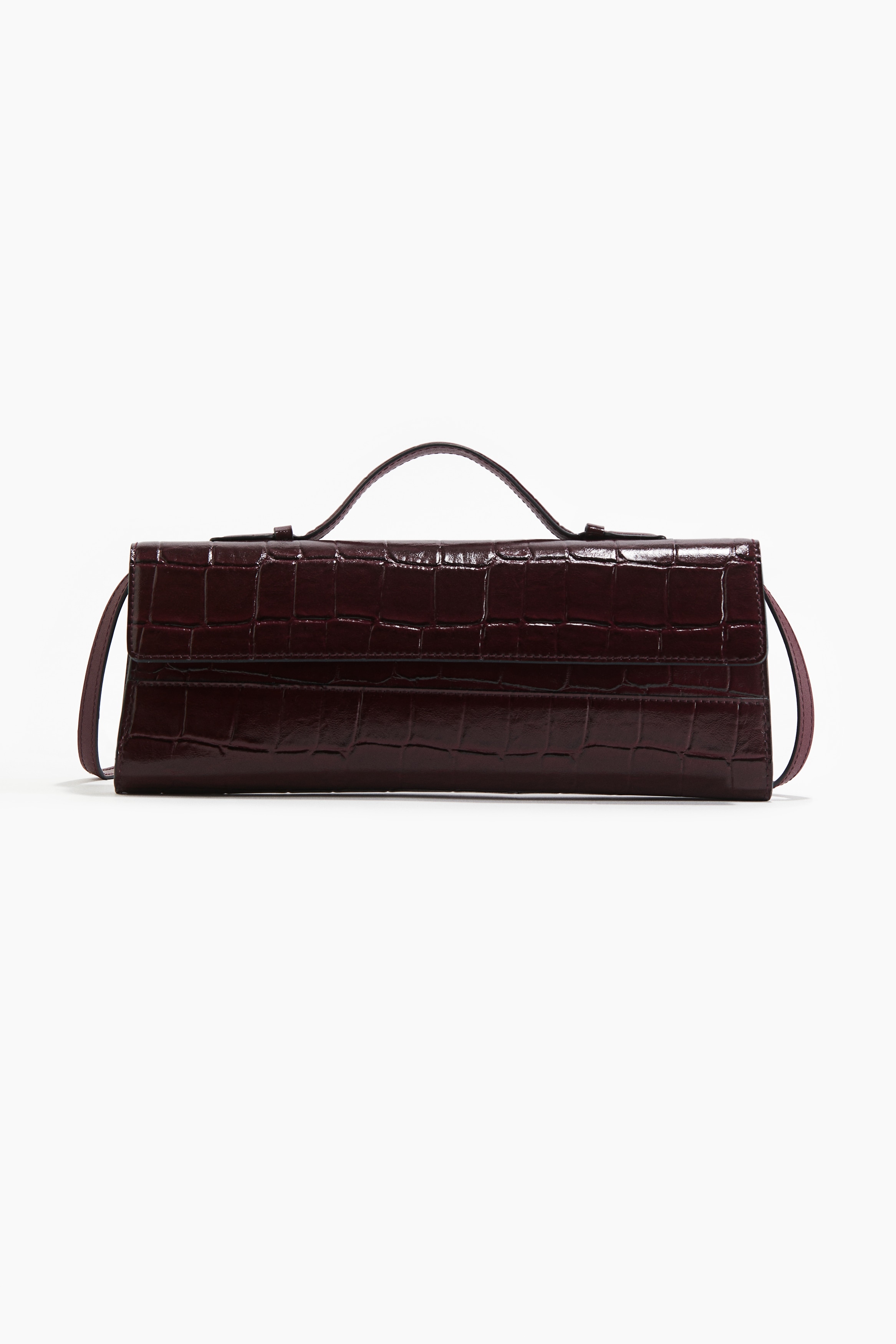 hu2mi3  Women's Burgundy Rectangular crossbody bag | H&M SG