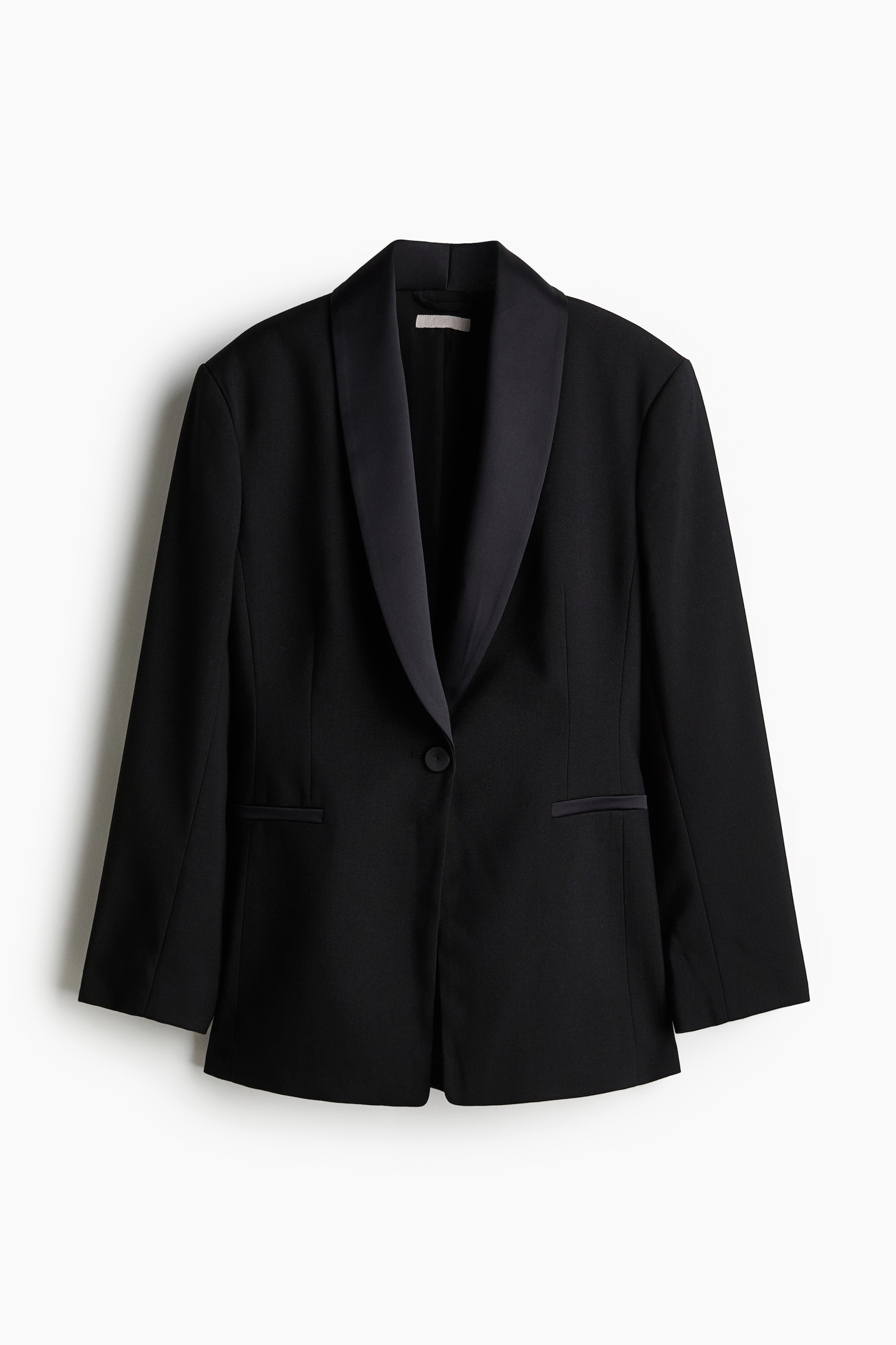 Blazer de smoking - Preto - 2