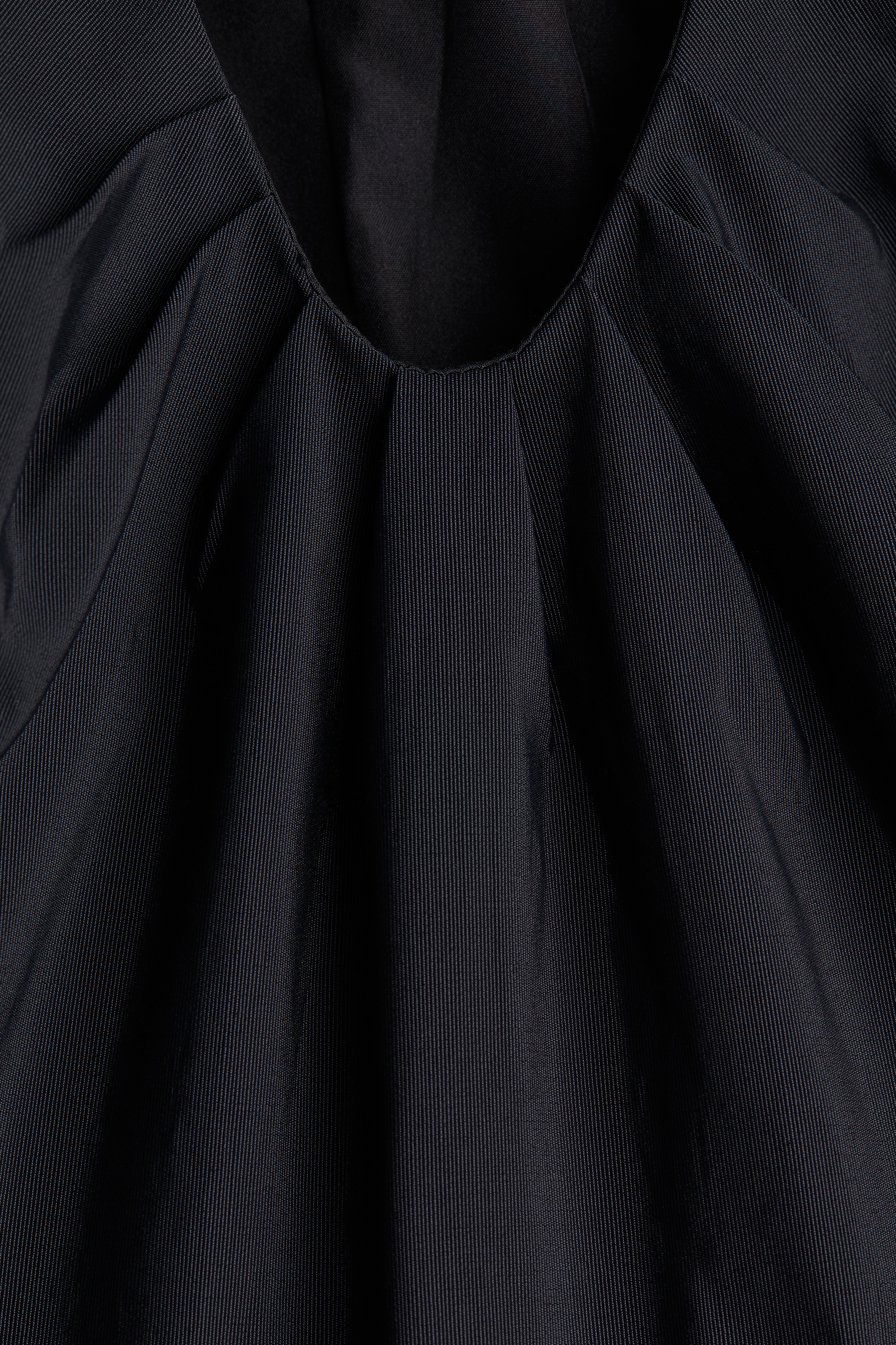 Butterfly-sleeved dress