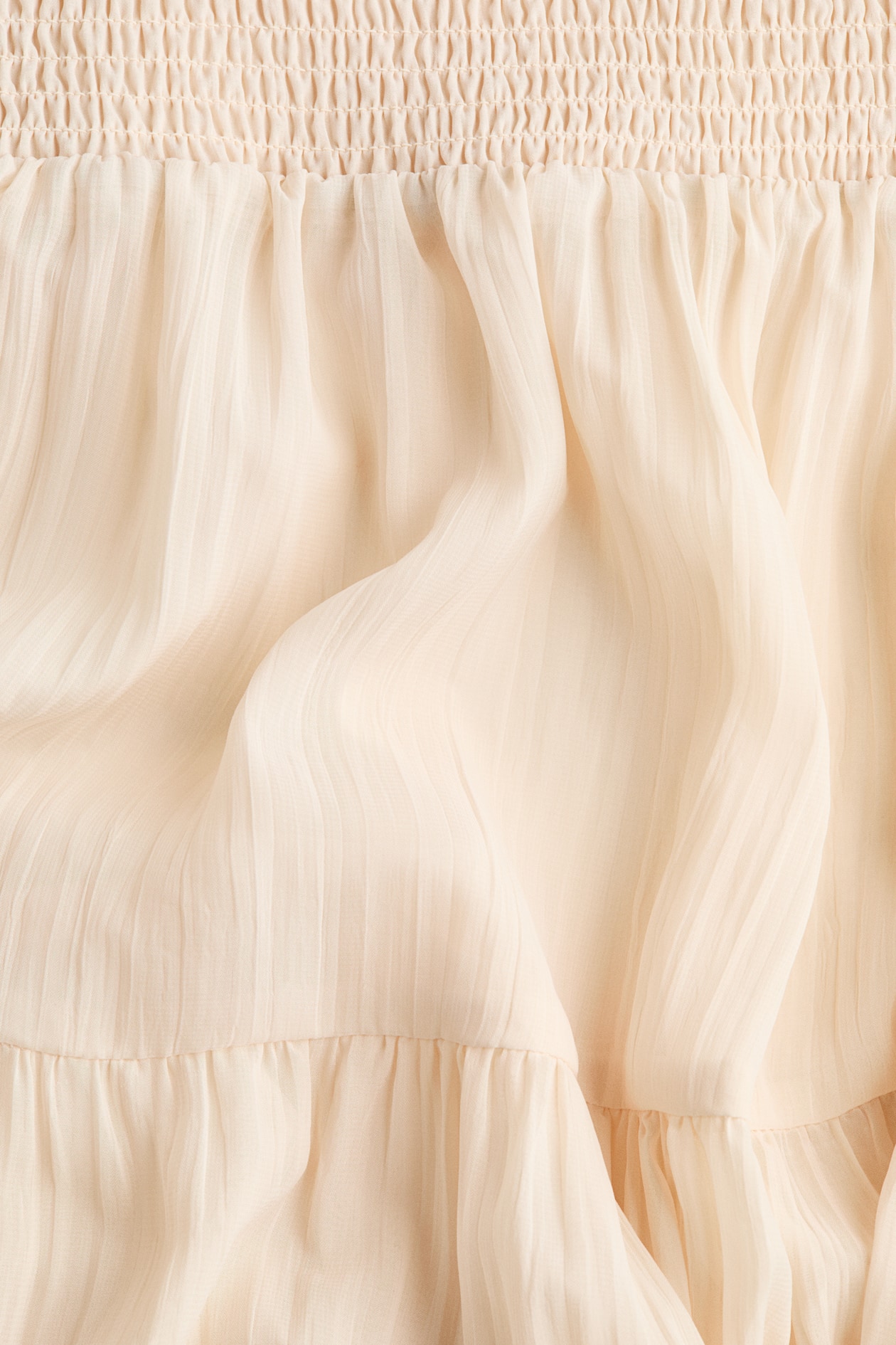 Smocked Chiffon Skirt - image 2