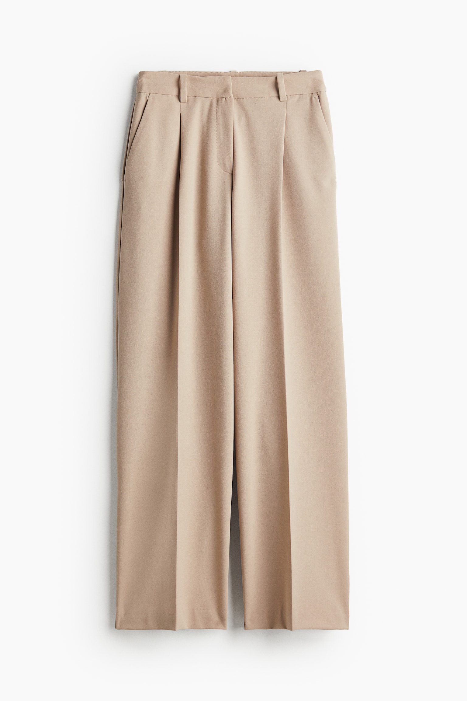 Wide trousers - Beige/Black/Grey marl/Dark grey/Pinstriped/Burgundy/Black/Grey/Dark brown/Dark brown - 2